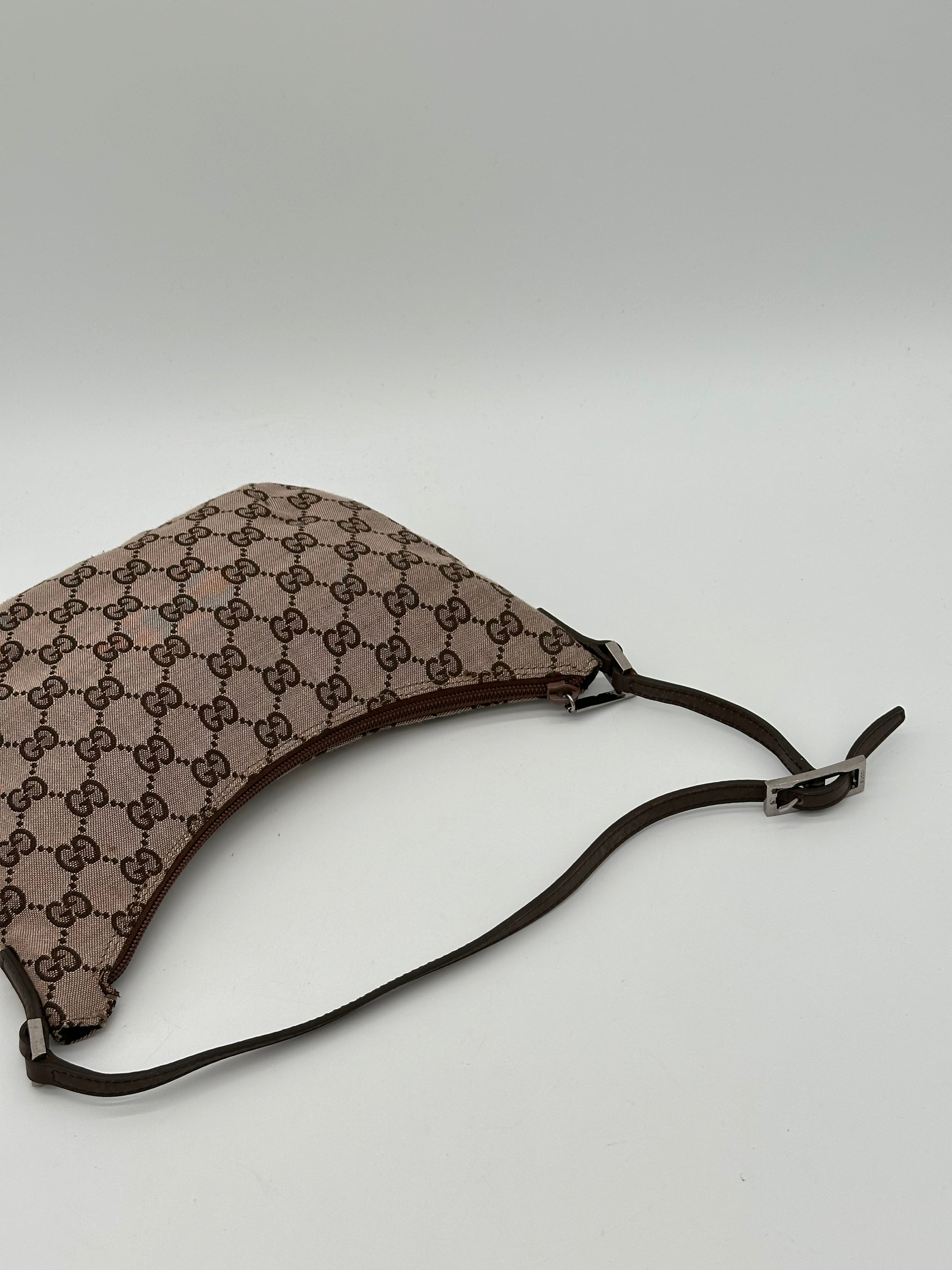 Gucci Canvas Baguette
