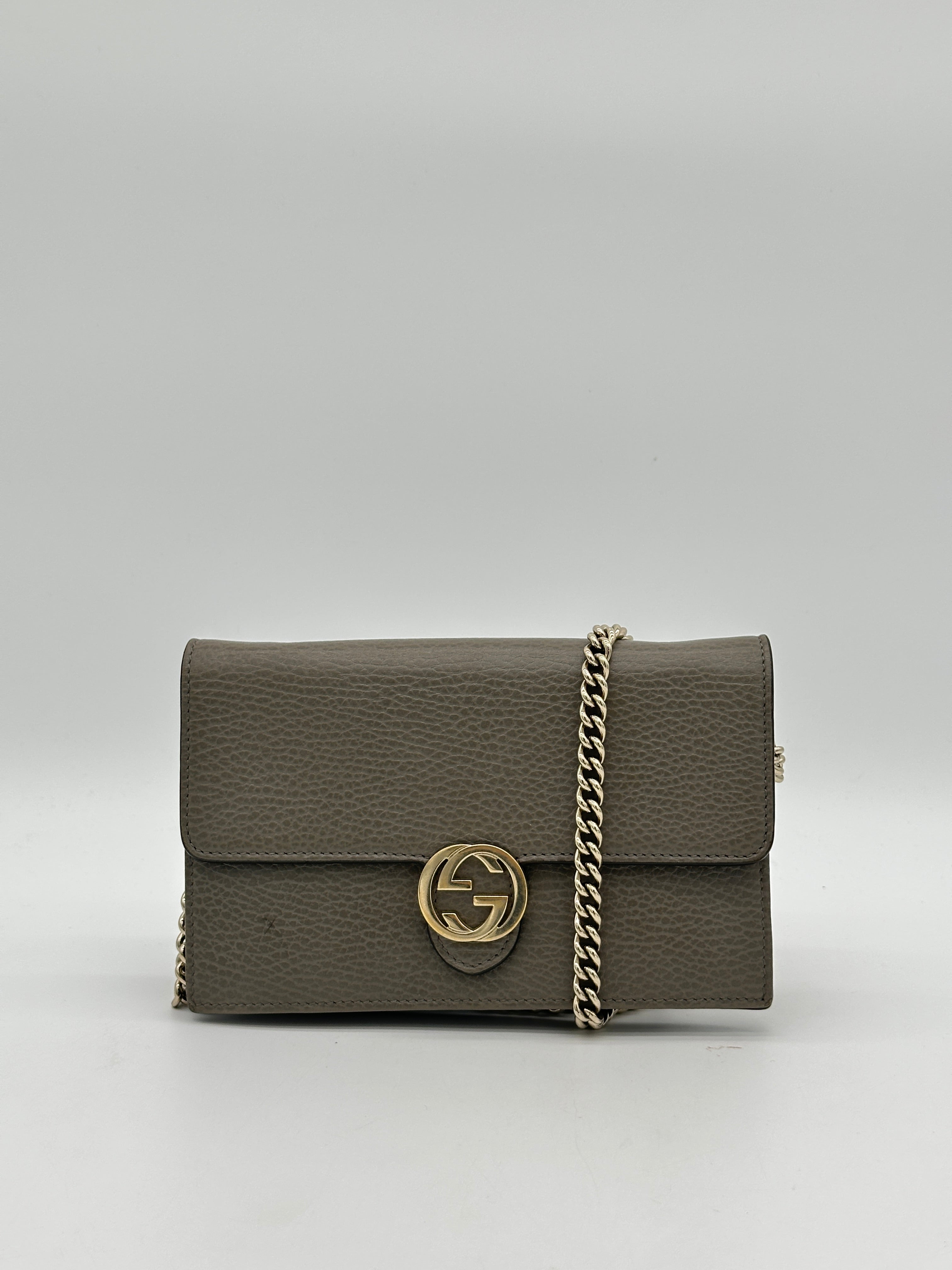 Gucci Interlocking Wallet on Chain