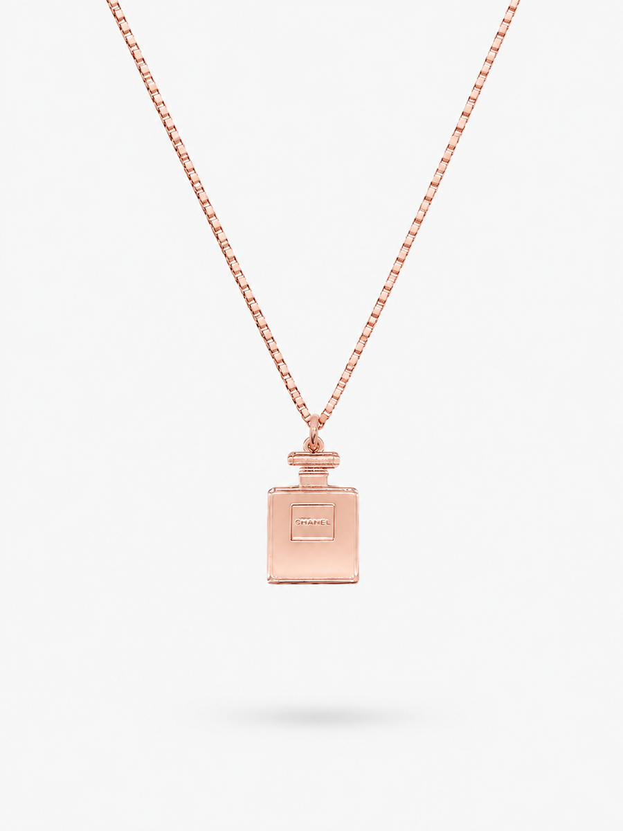 香水(女性用) CHANEL Vintage Perfume Pendant Necklace Chanel Perfume Necklace | Pepper Luxury Vintage