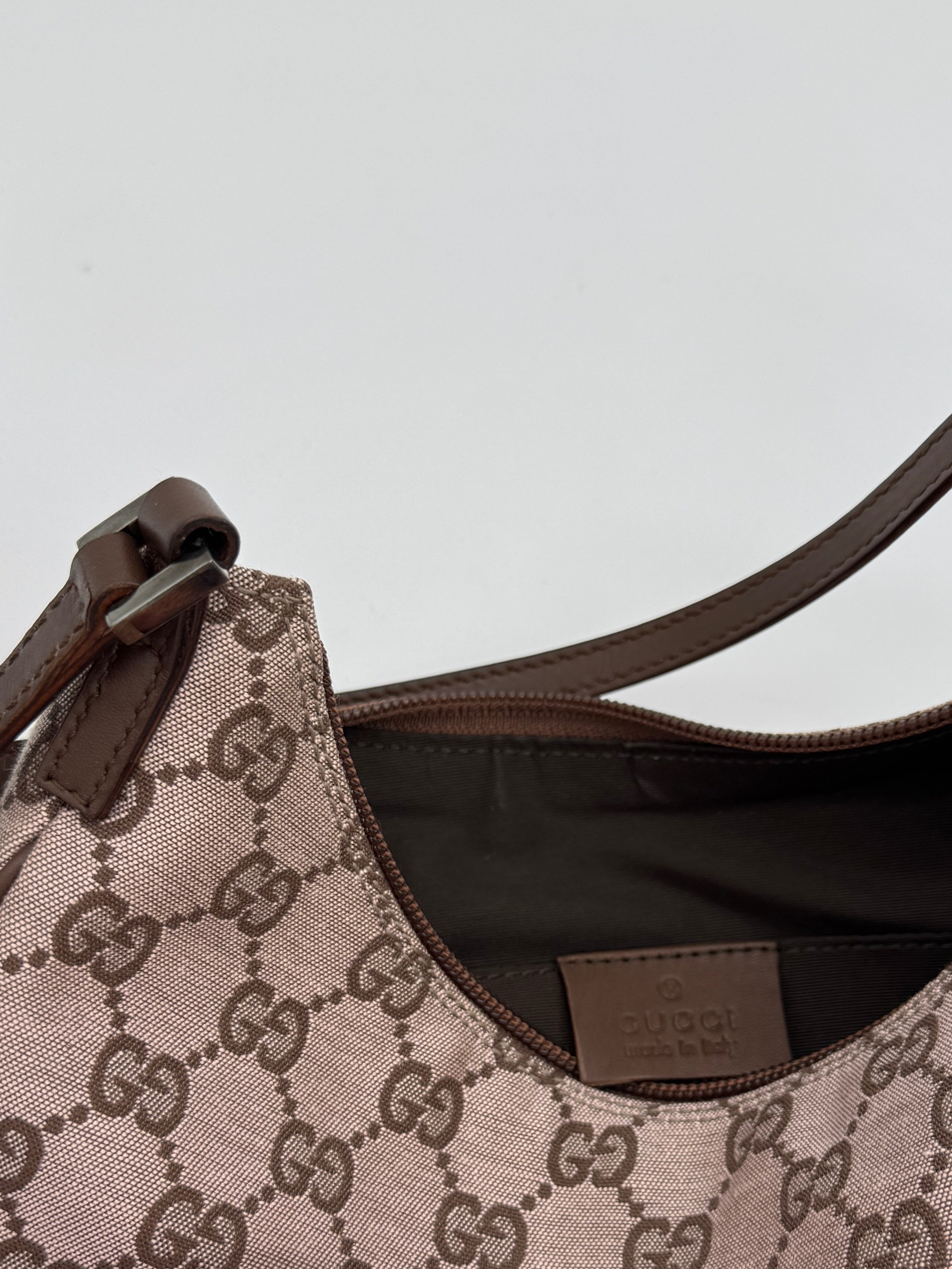 Gucci Canvas Baguette