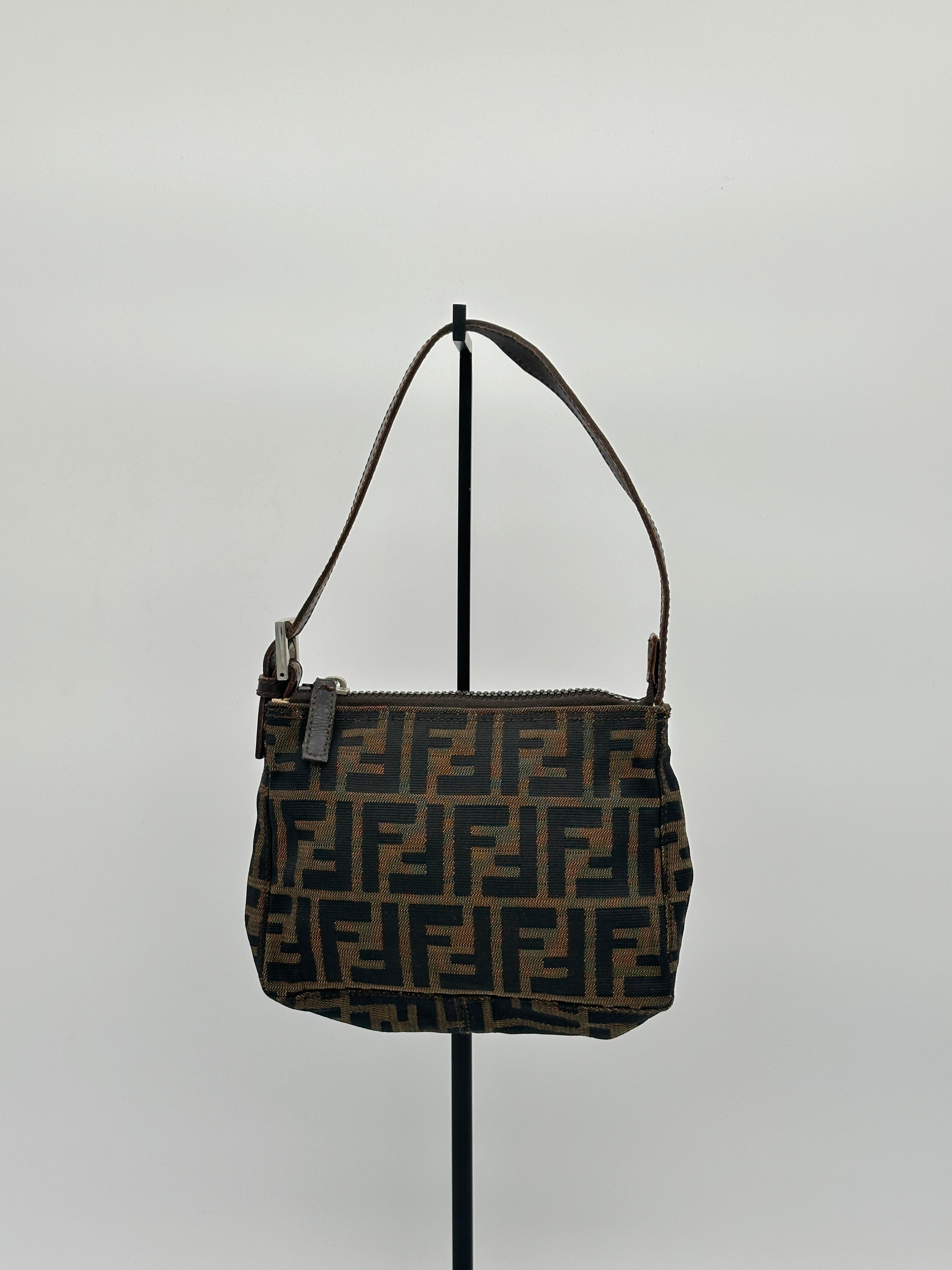 Fendi Zucca Canvas Pochette