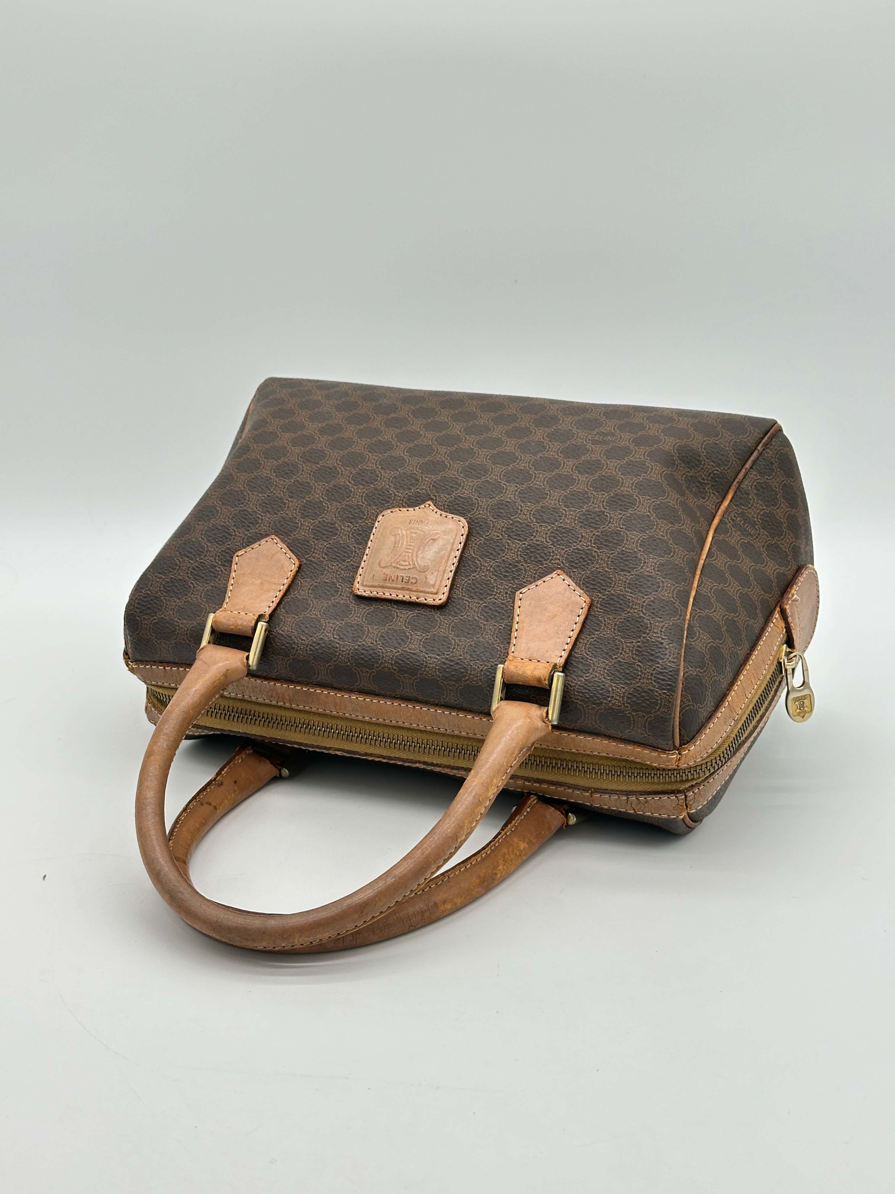 Pre-loved Céline Macadam Boston 25 | Pepper Luxury Vintage