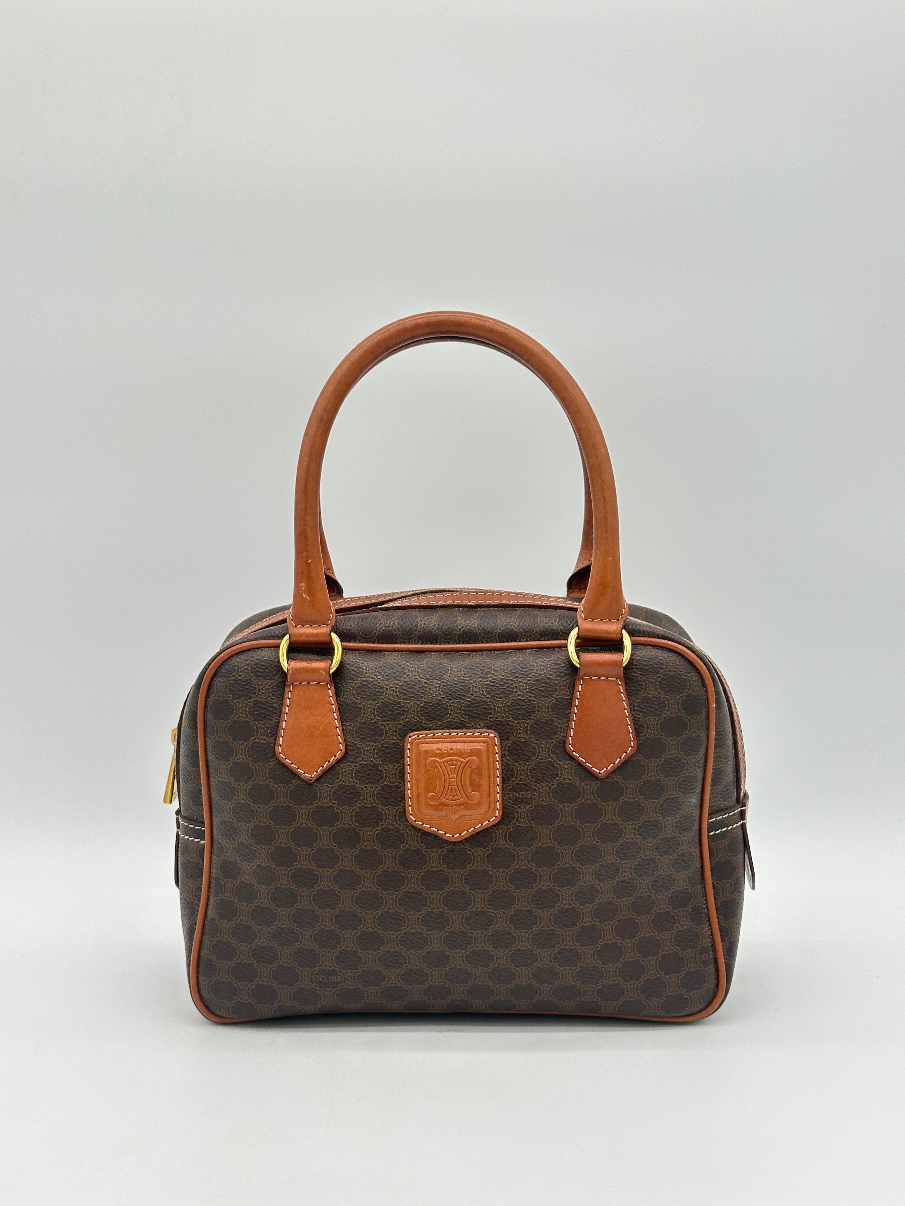 Pre-loved Céline Macadam Boston 25 | Pepper Luxury Vintage
