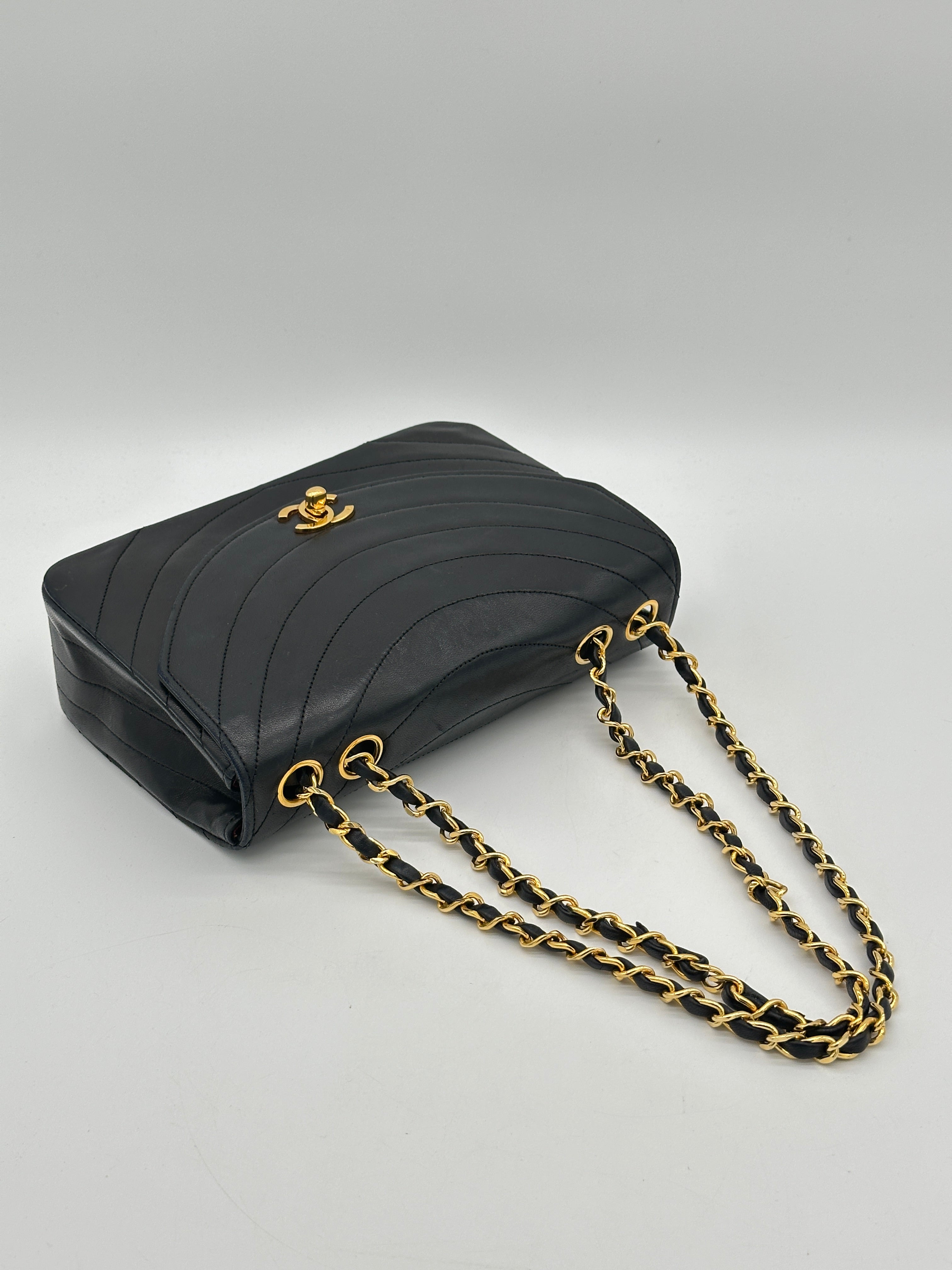 Chanel Half Moon Single Flap