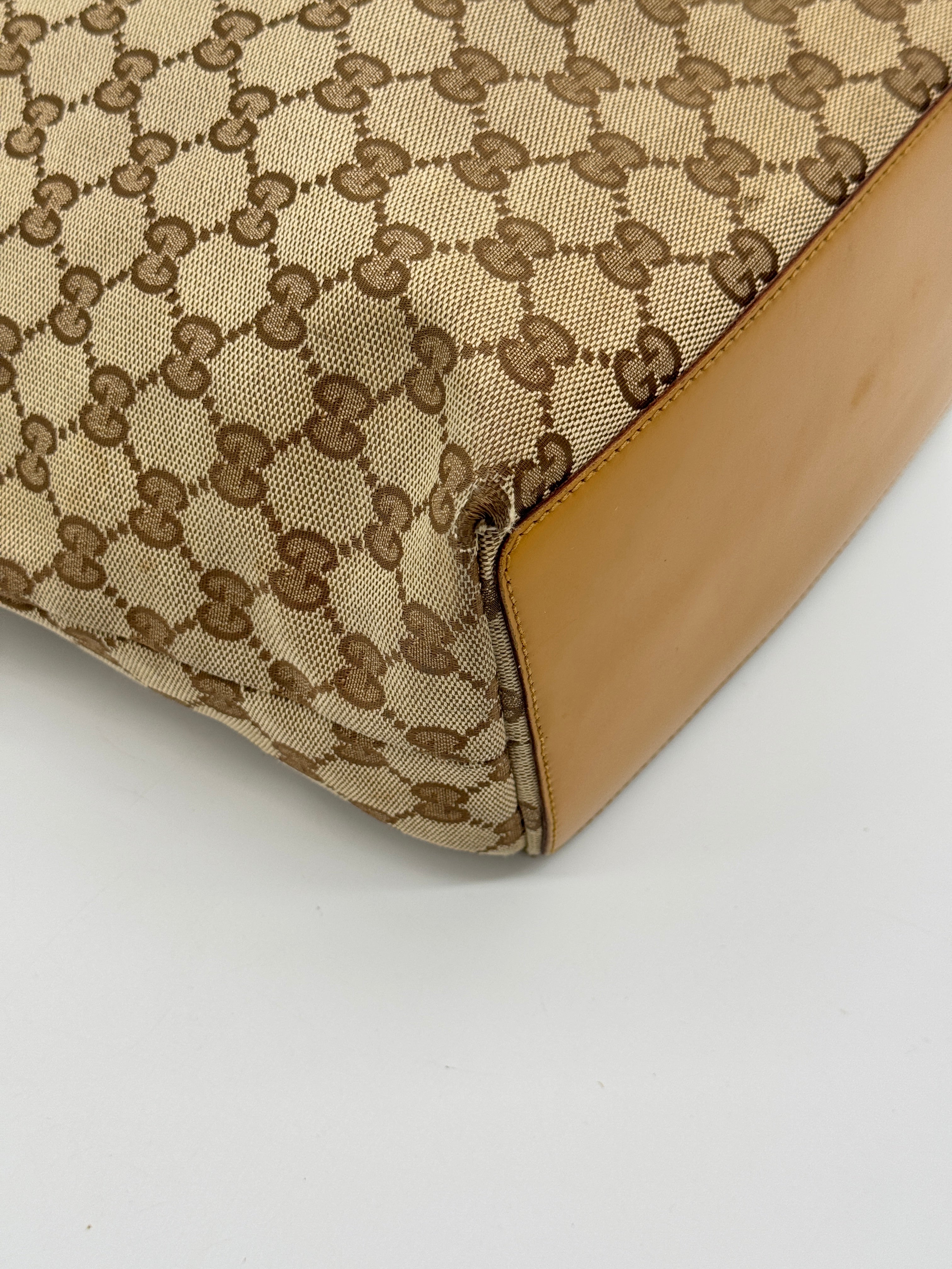 Gucci Canvas Tote Bag