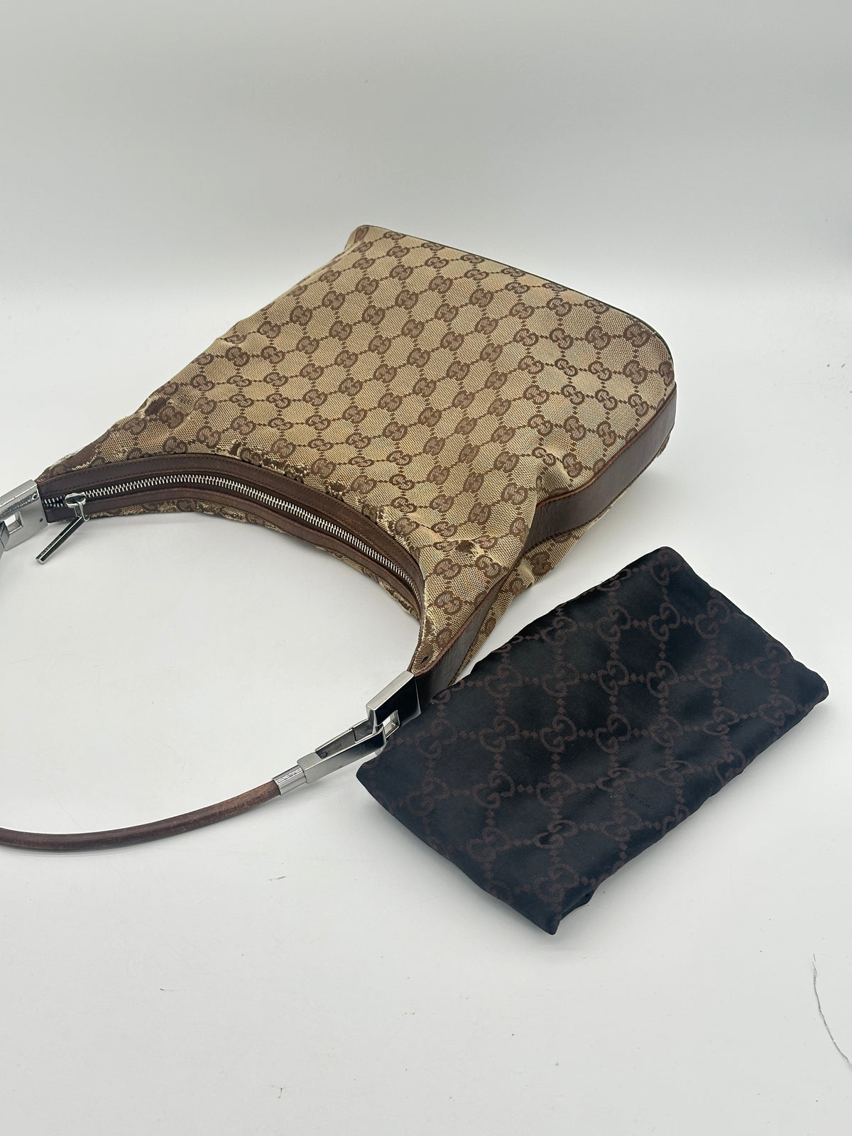 Gucci Clasp Hobo