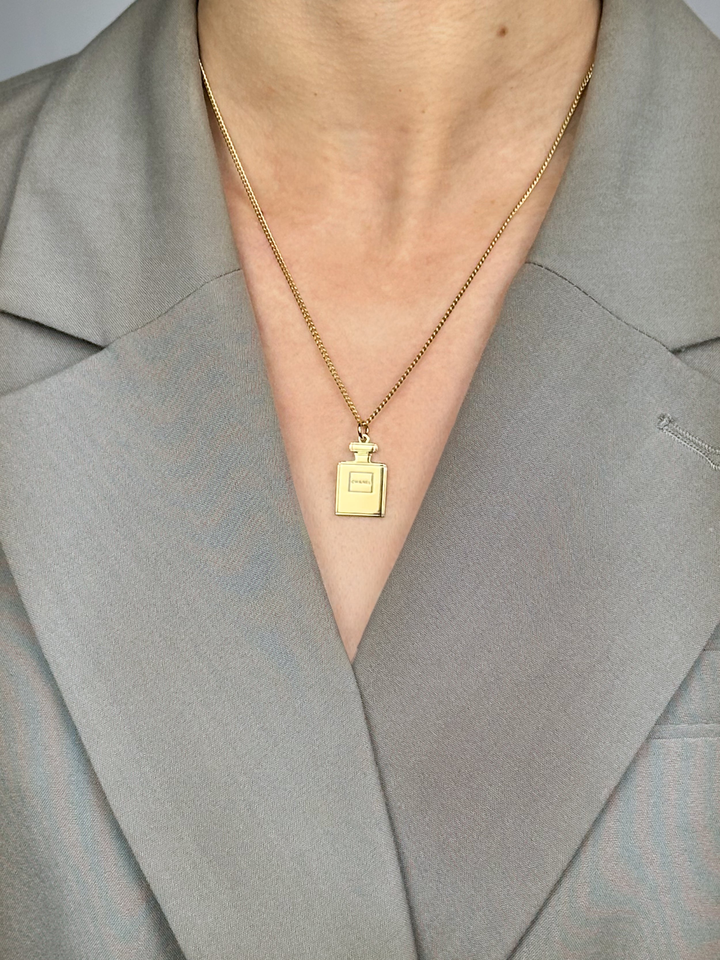 Chanel Perfume Necklace