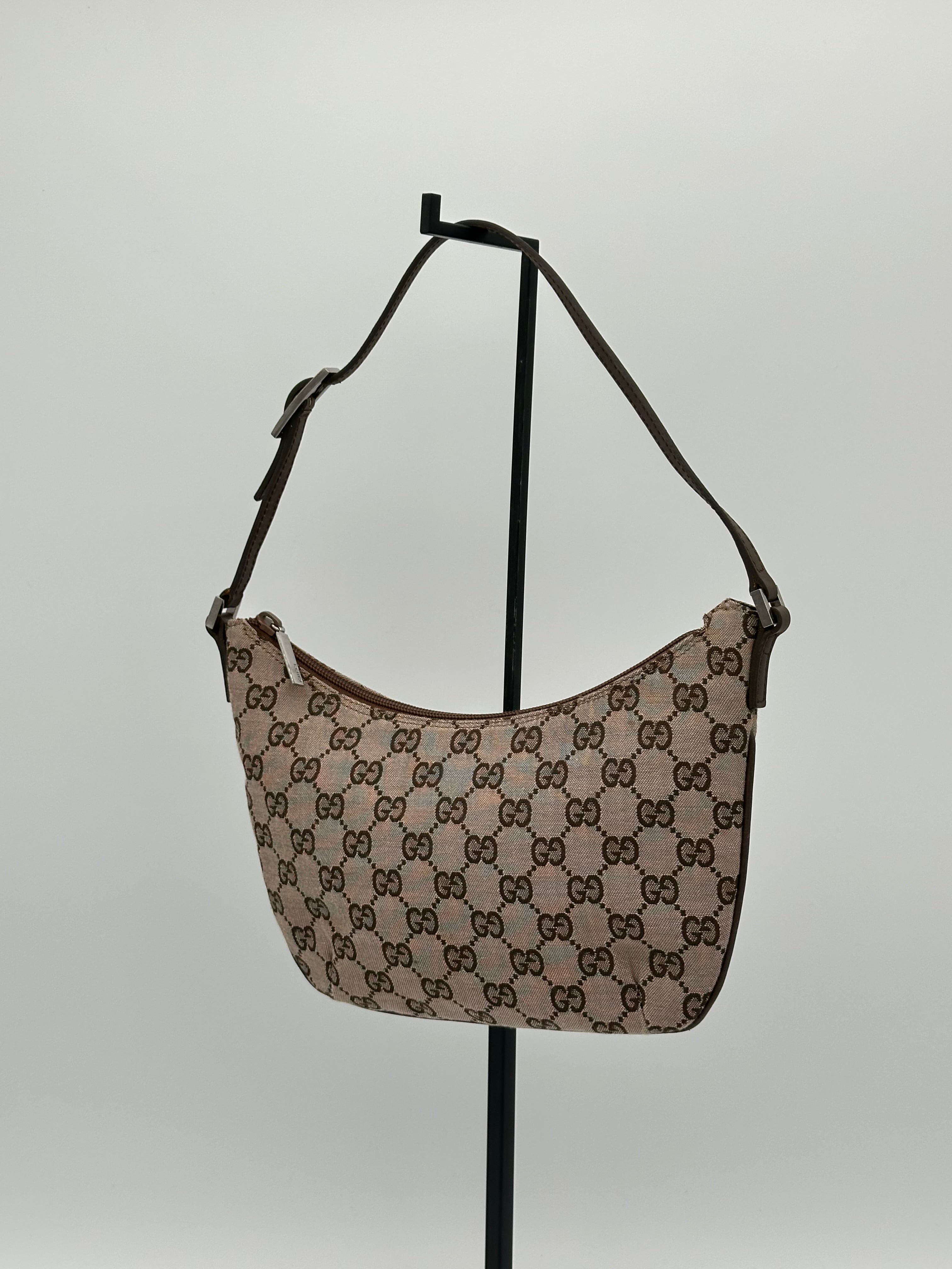 Gucci Canvas Baguette