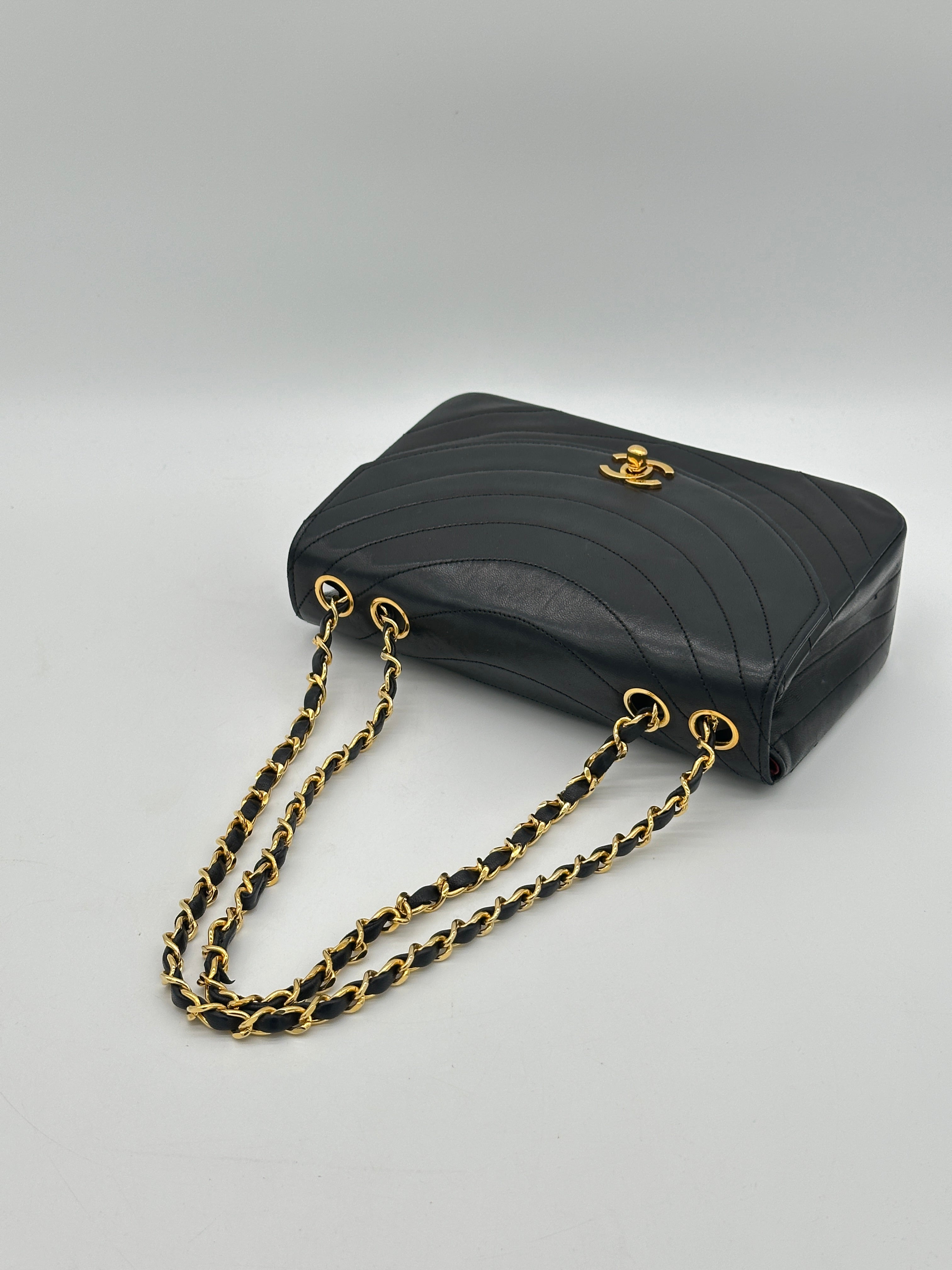 Chanel Half Moon Single Flap