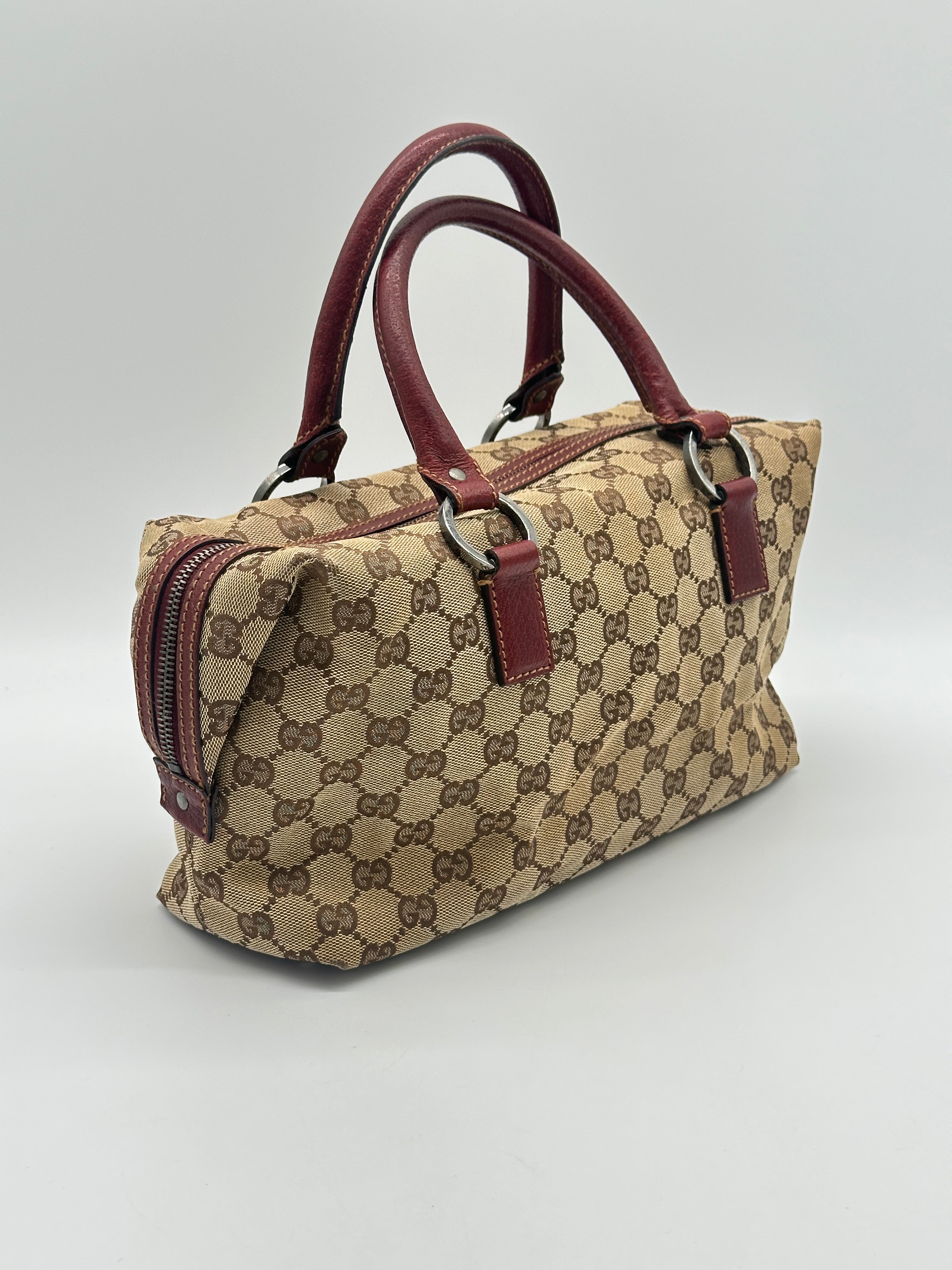 Gucci Canvas Top Handle