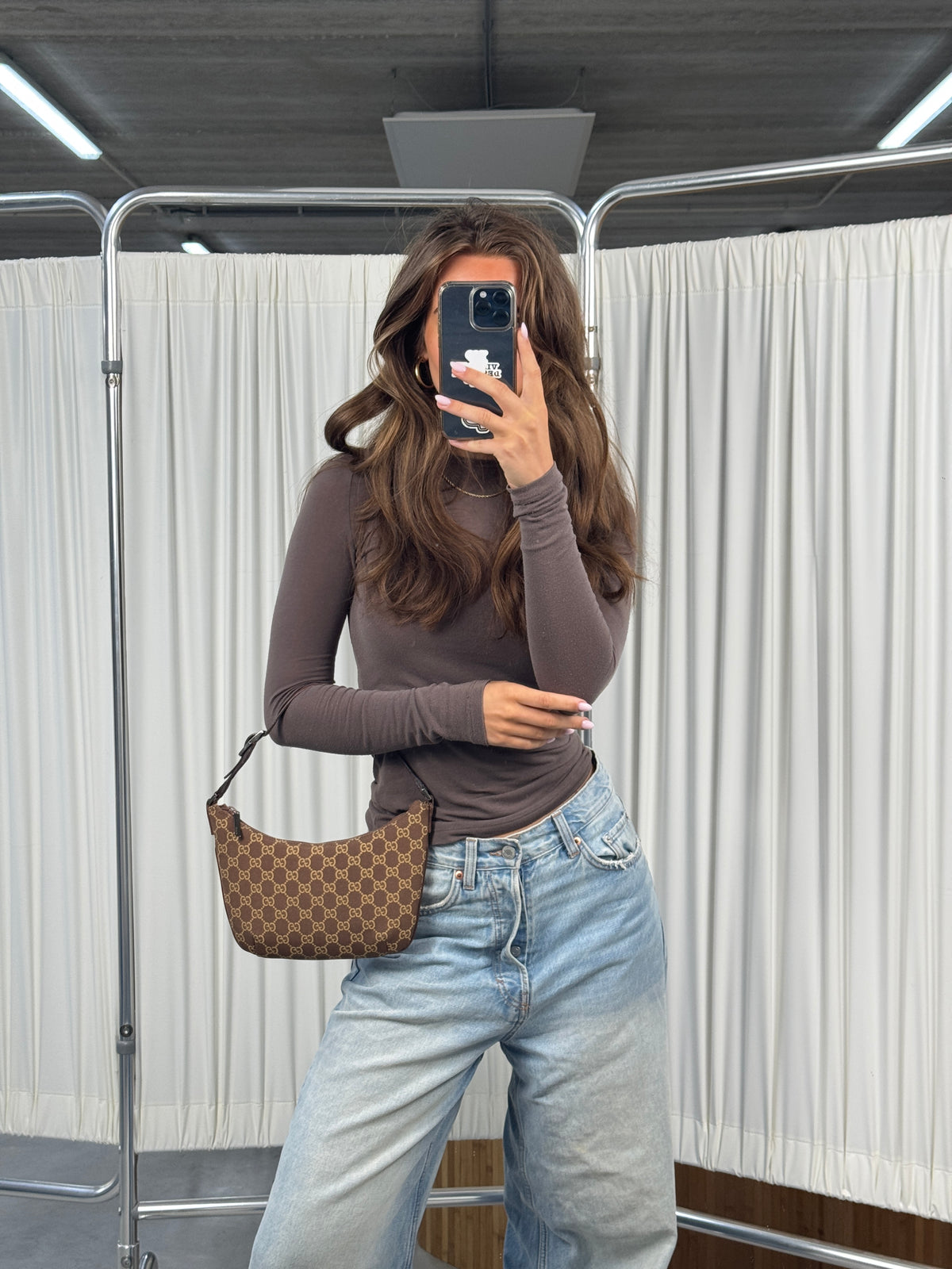 Gucci Canvas Baguette