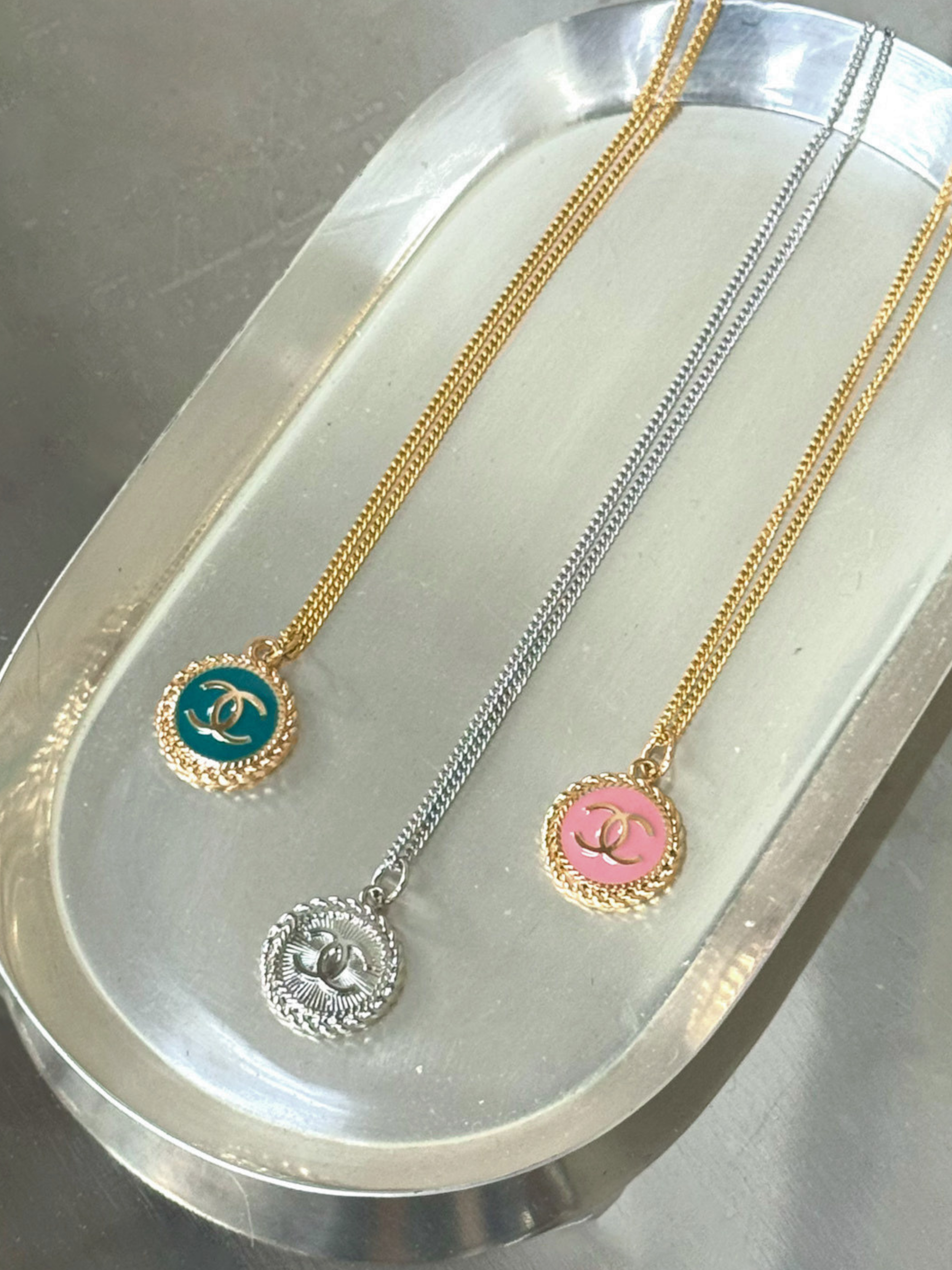 Chanel CC Coin Necklace