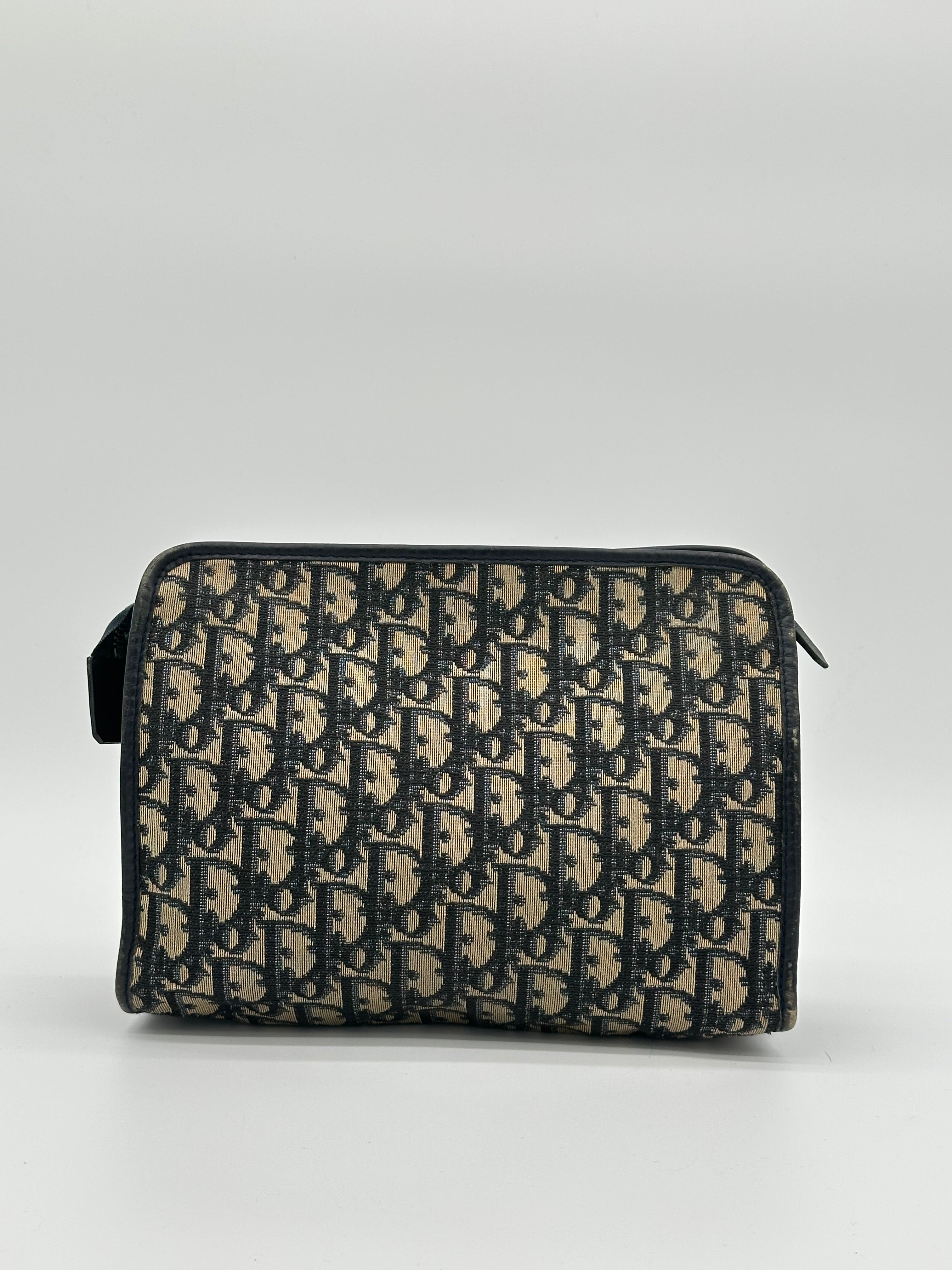 Pre-loved Christian Dior Toiletry Pouch | Pepper Luxury Vintage