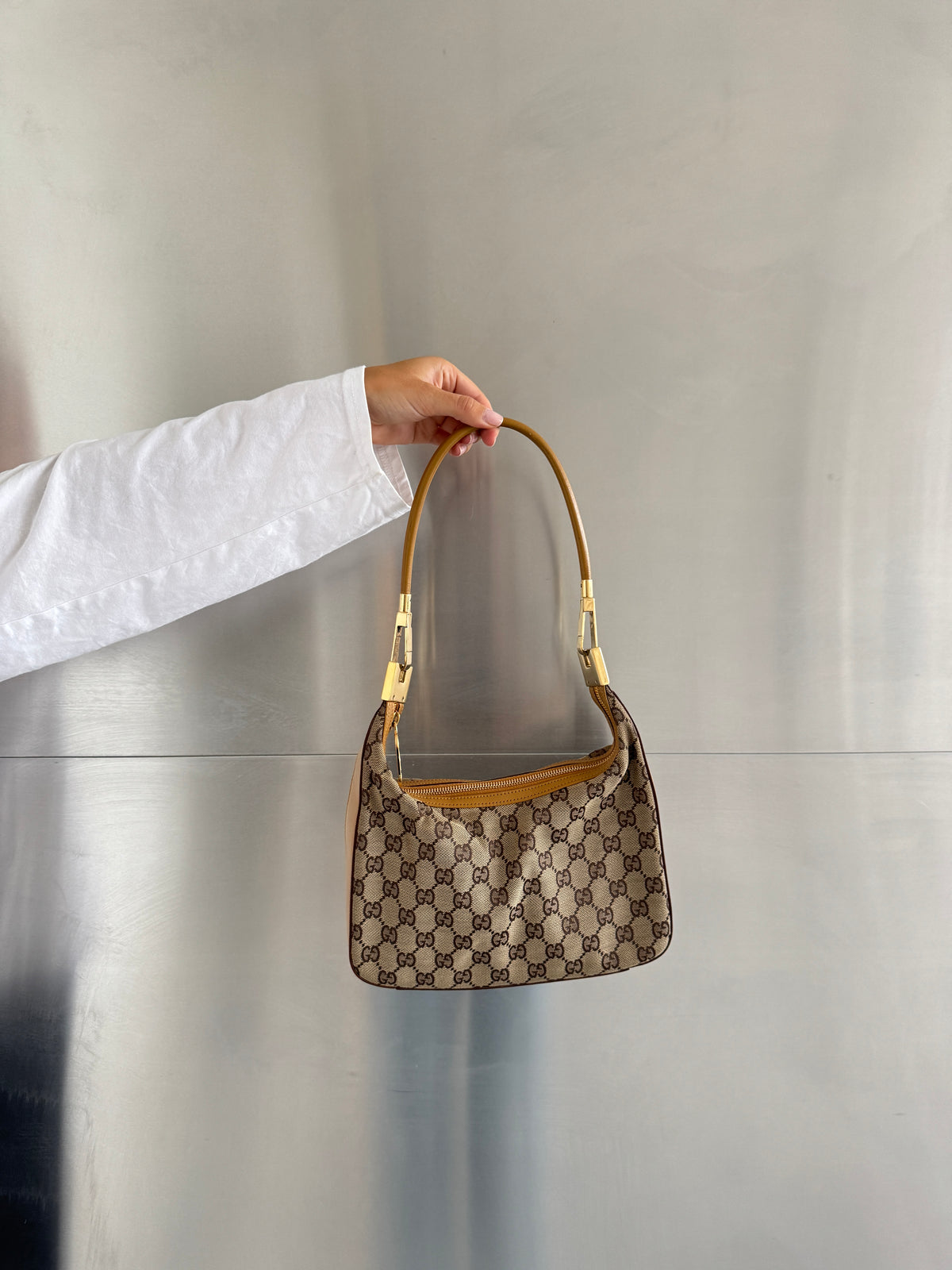 Gucci Clasp Hobo