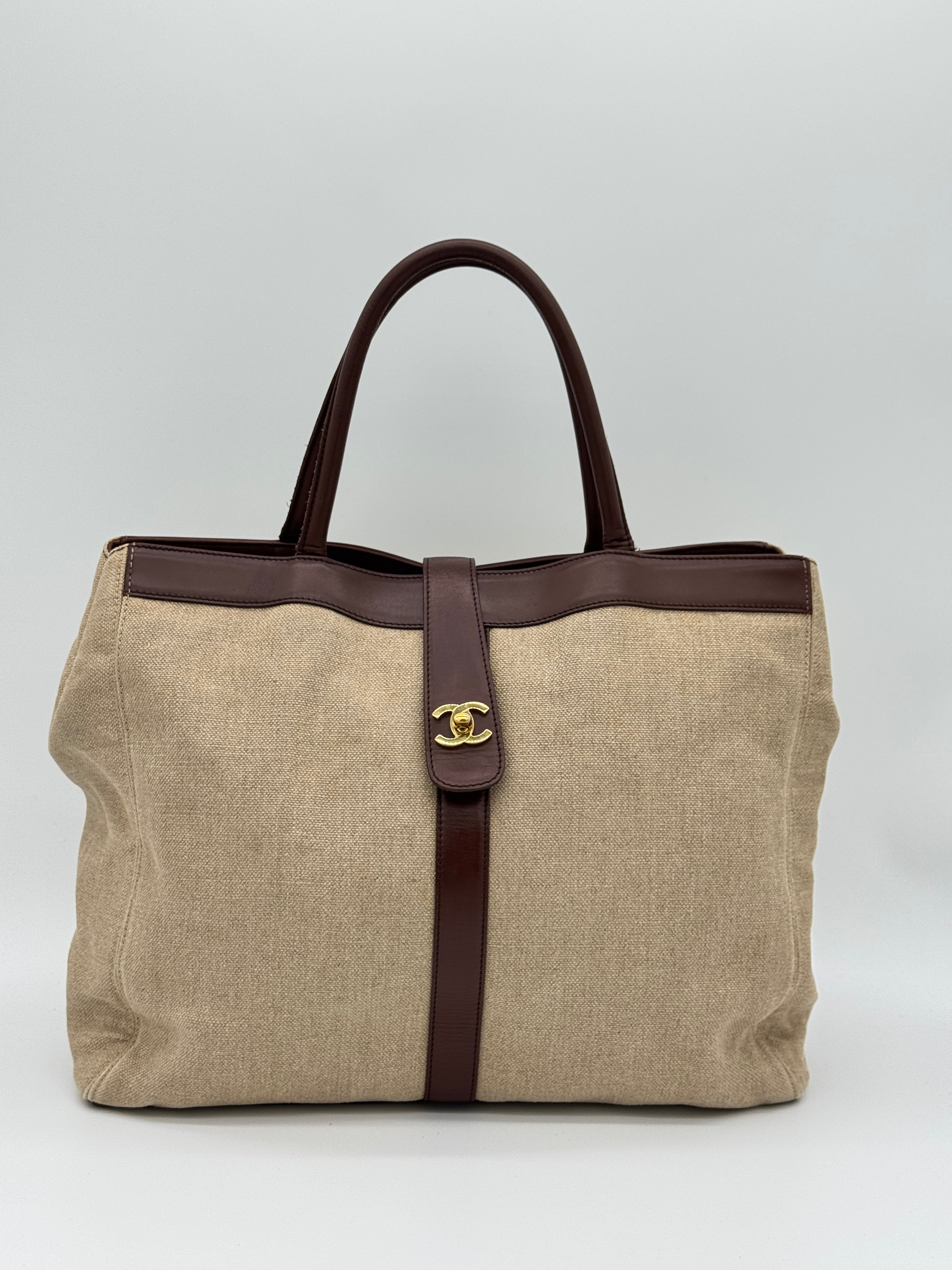 Chanel Top Handle Turnlock