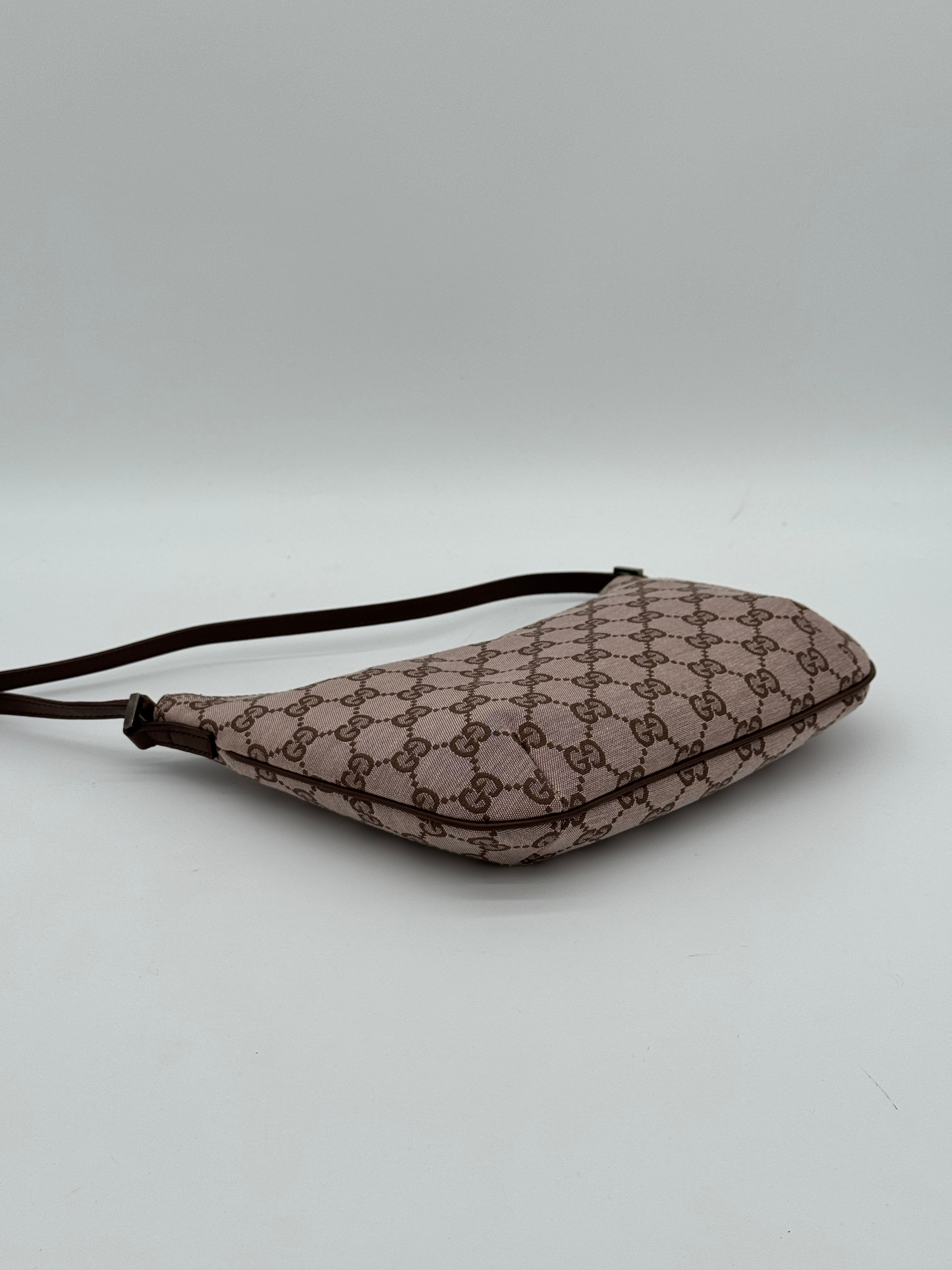Gucci Canvas Baguette