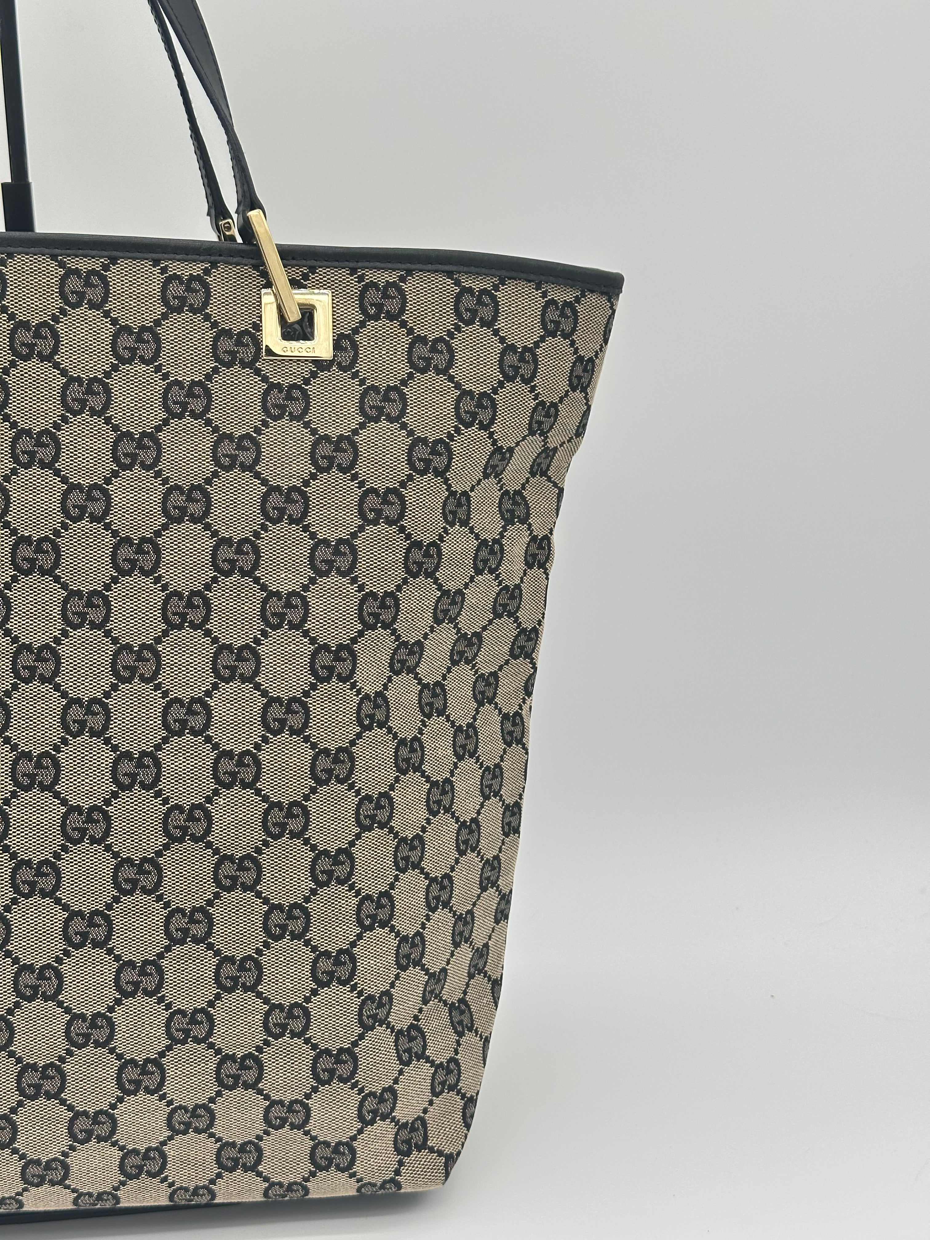 Gucci Canvas Tote Bag