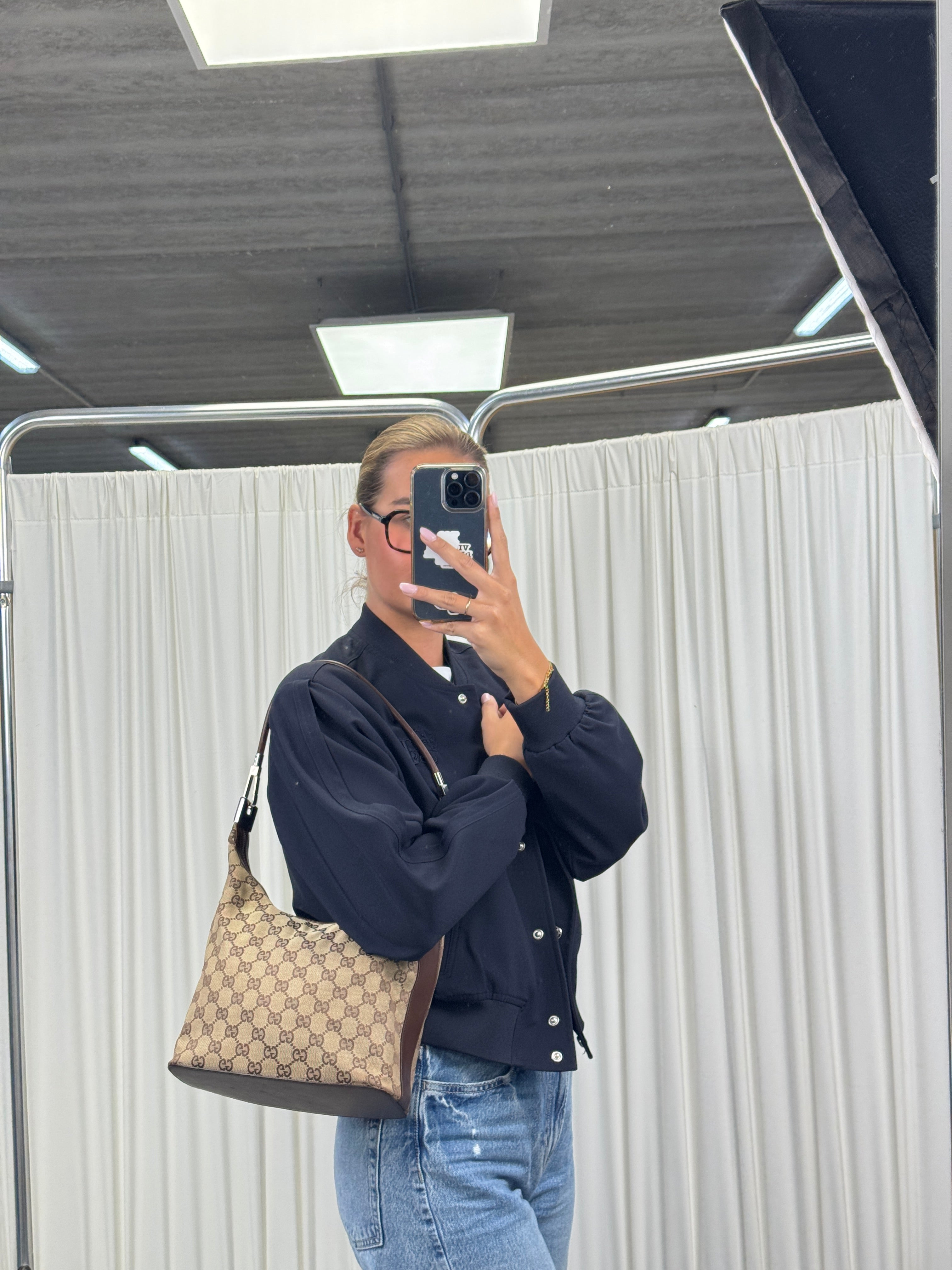 Gucci Clasp Hobo
