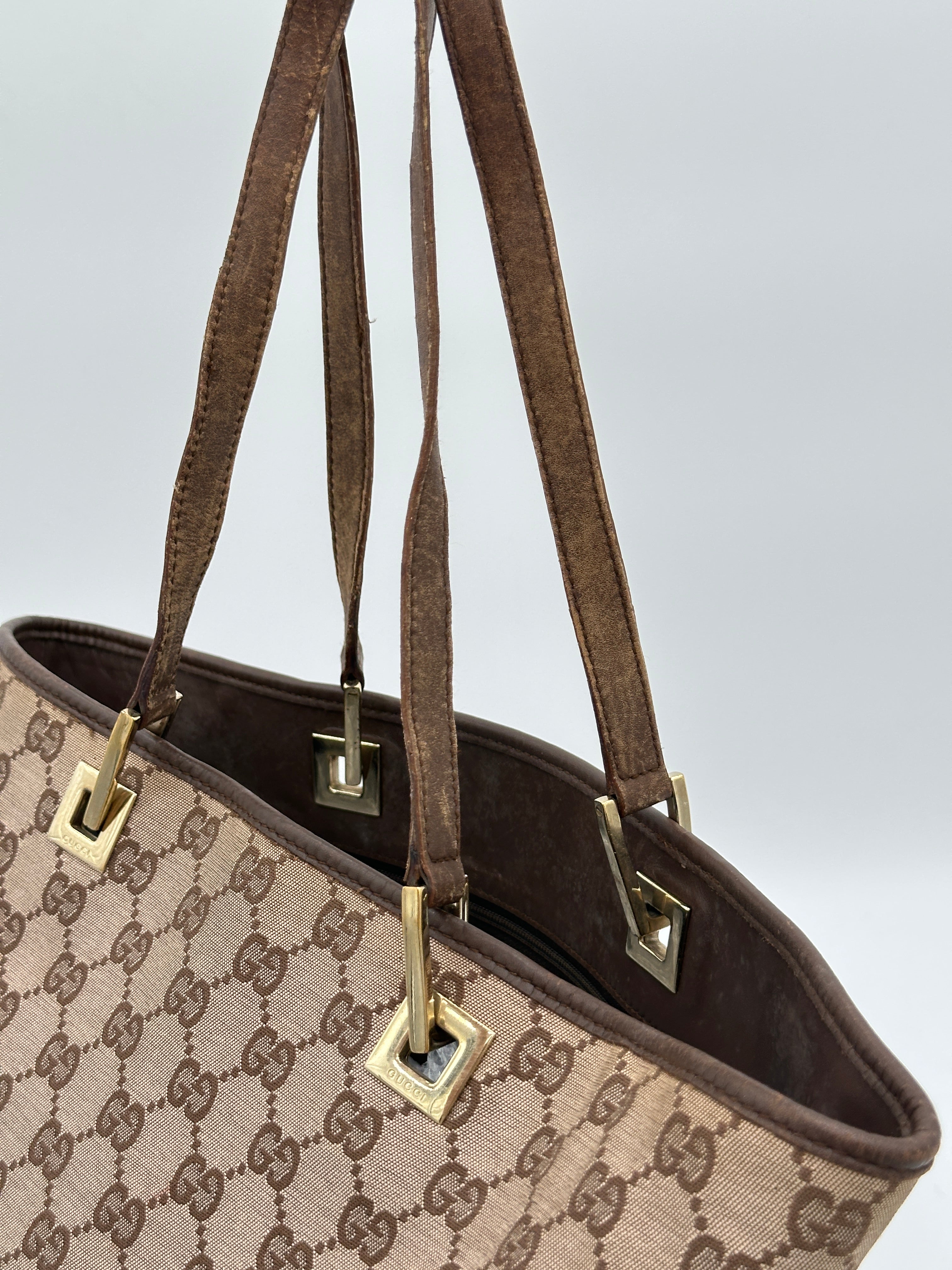Gucci Canvas Tote Bag