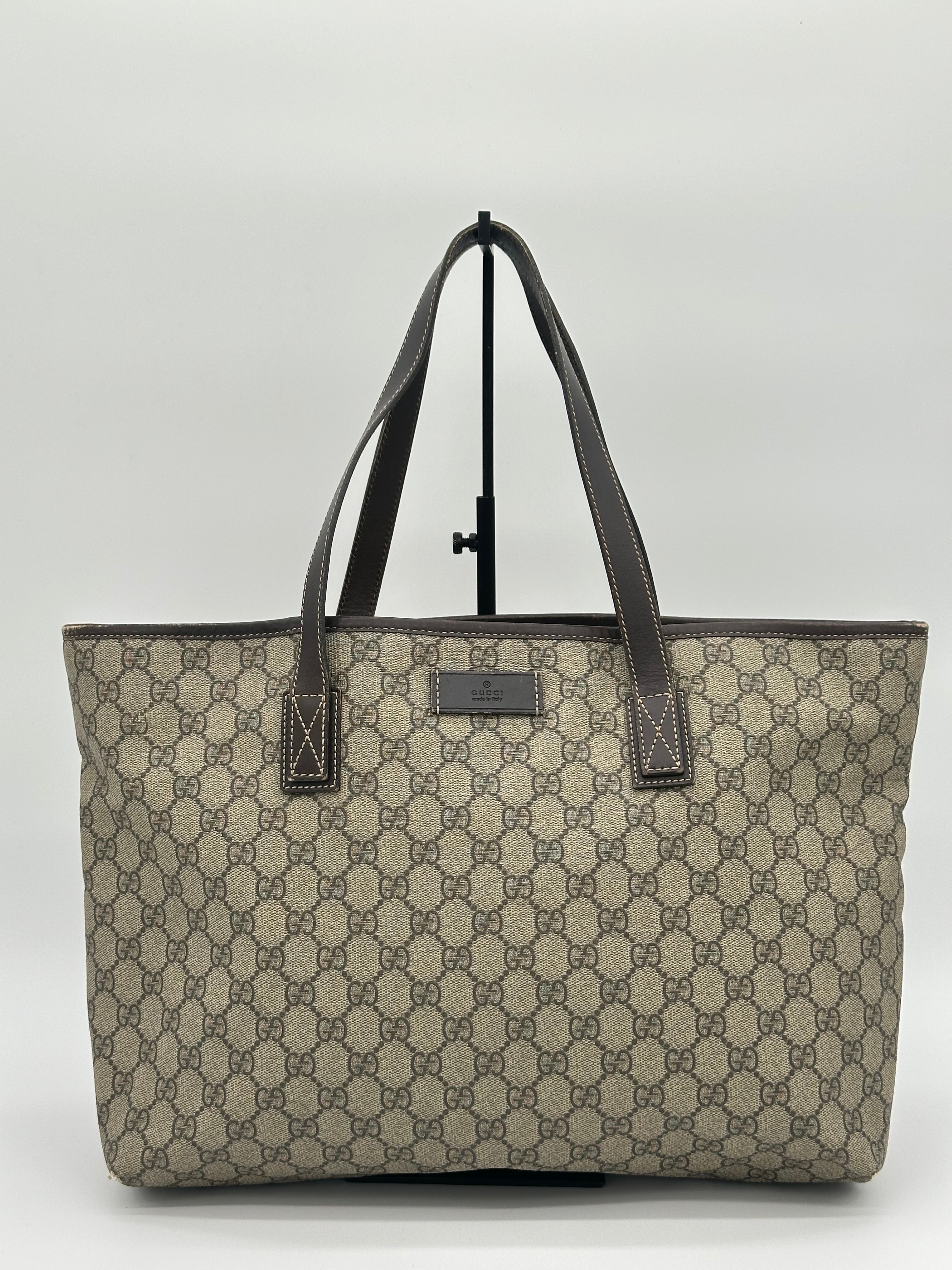 Pre-loved Gucci GG Supreme Tote Bag | Pepper Luxury Vintage