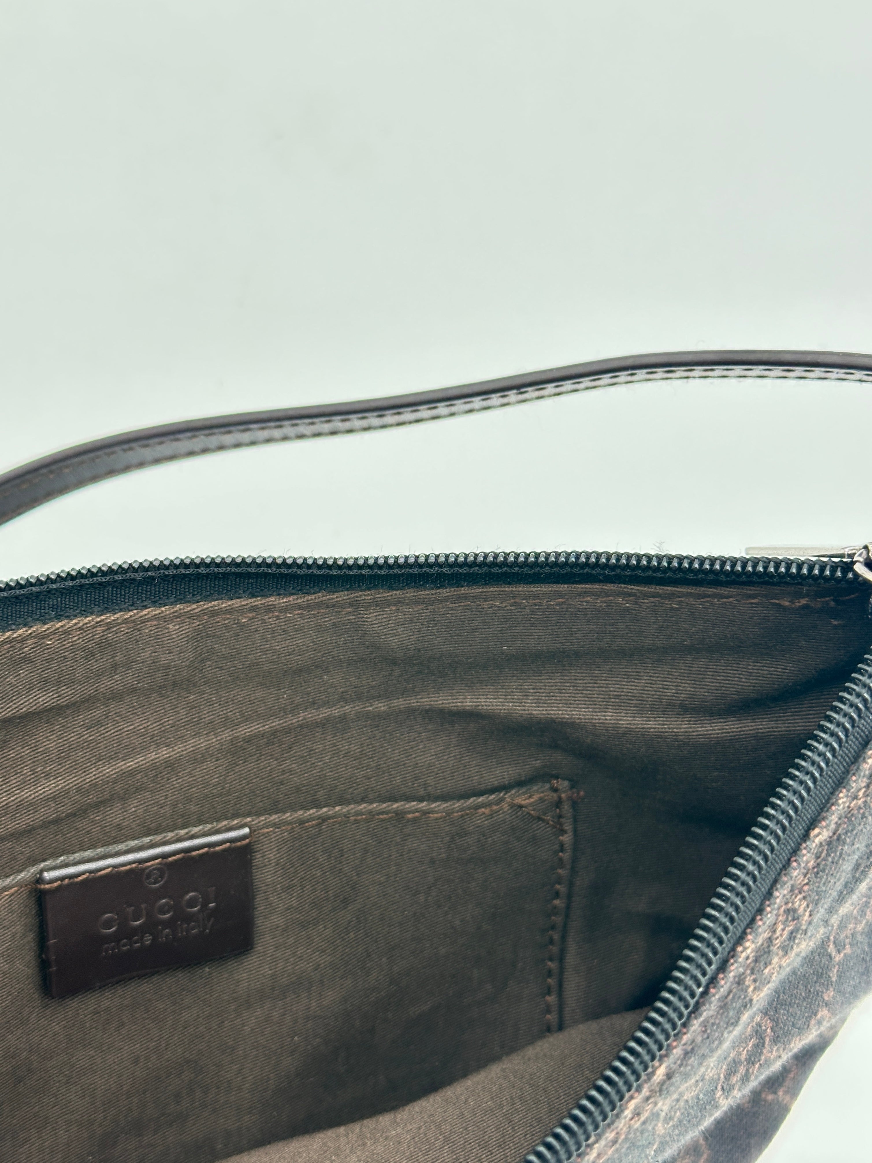 Gucci Canvas Baguette
