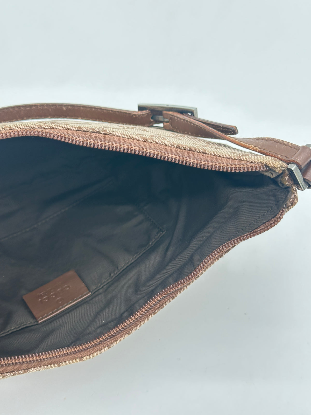 Gucci Canvas Baguette