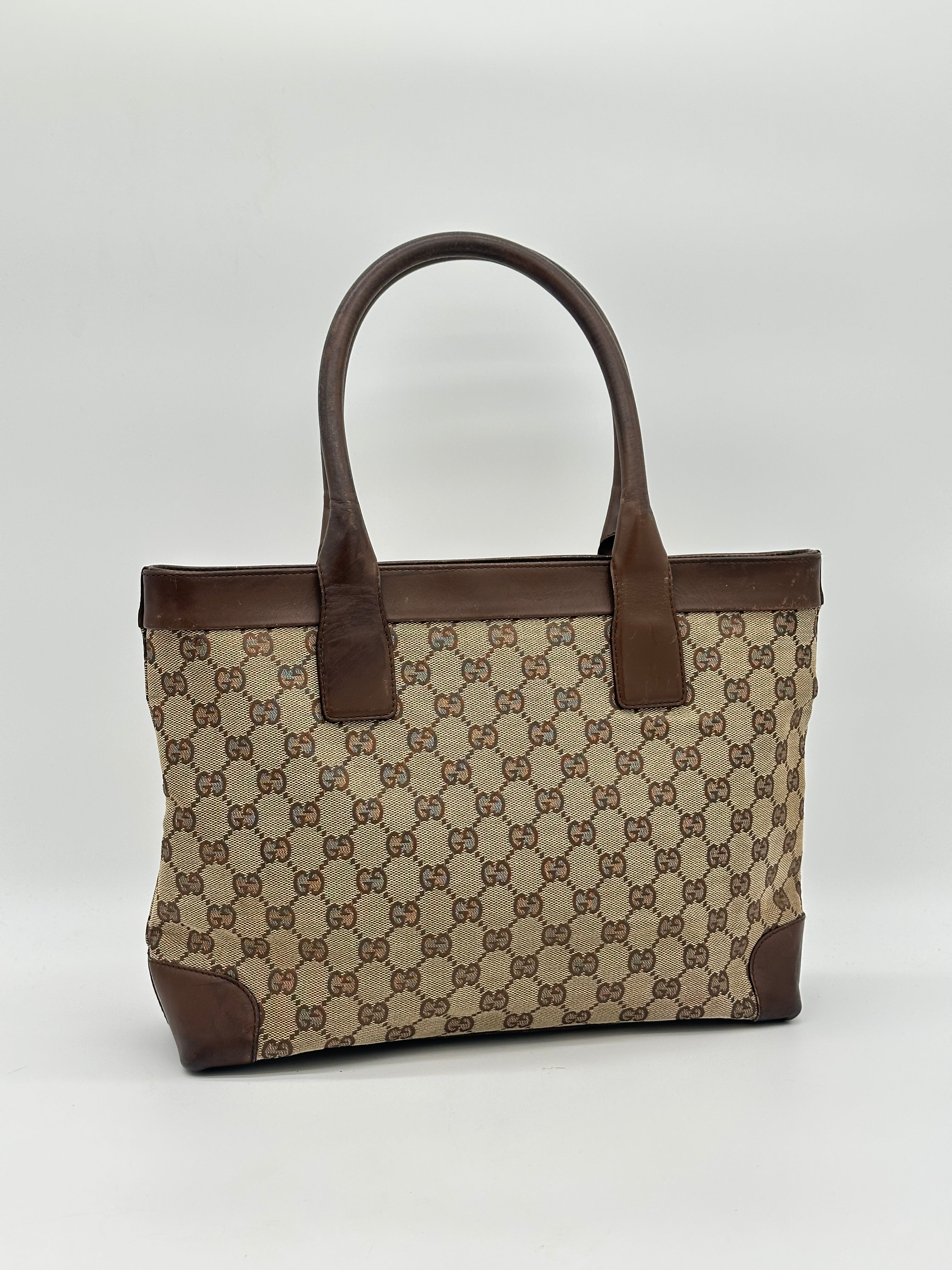 Gucci Canvas Tote Bag