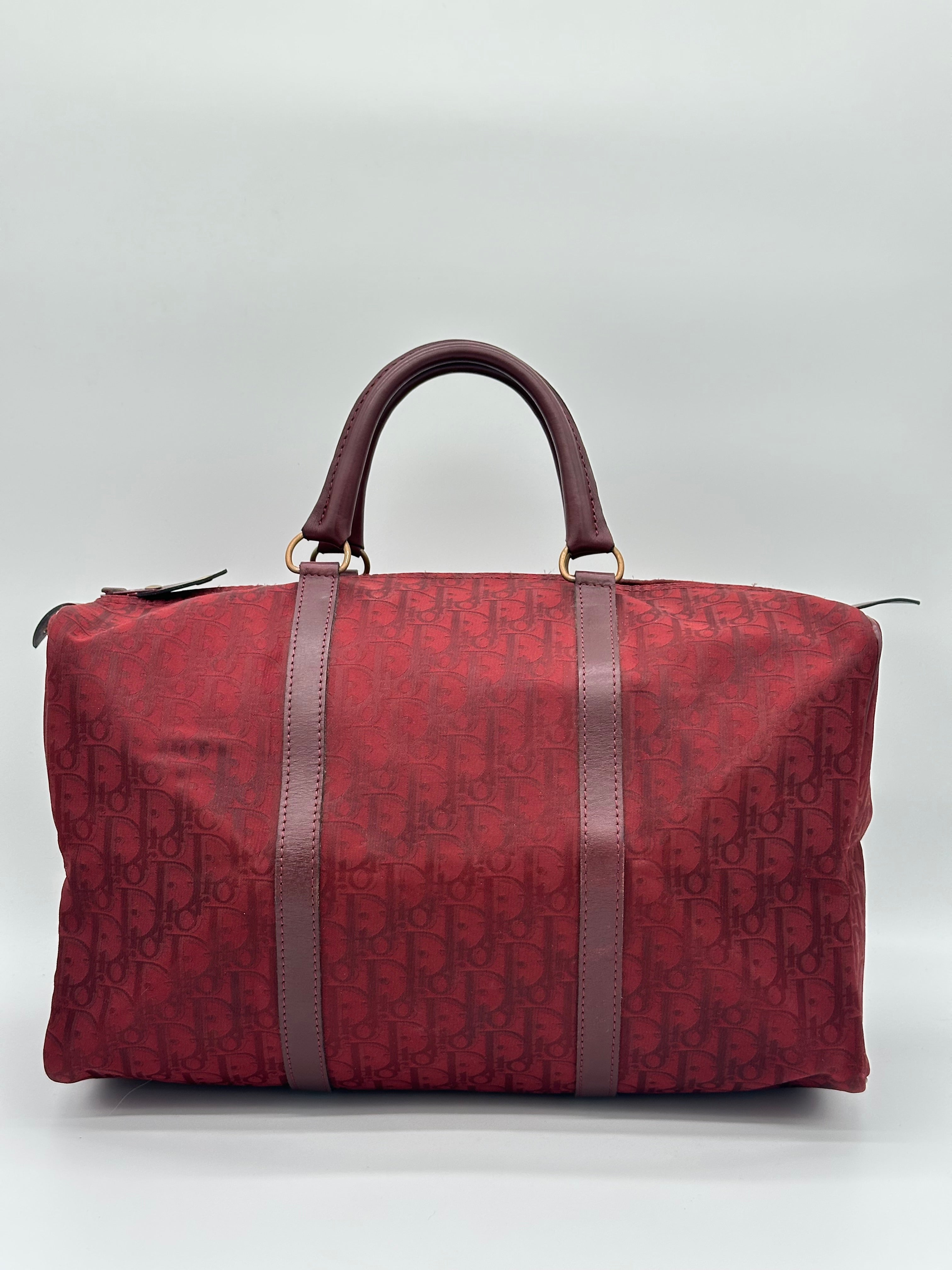 Pre-loved Christian Dior Boston Bag 40 | Pepper Luxury Vintage