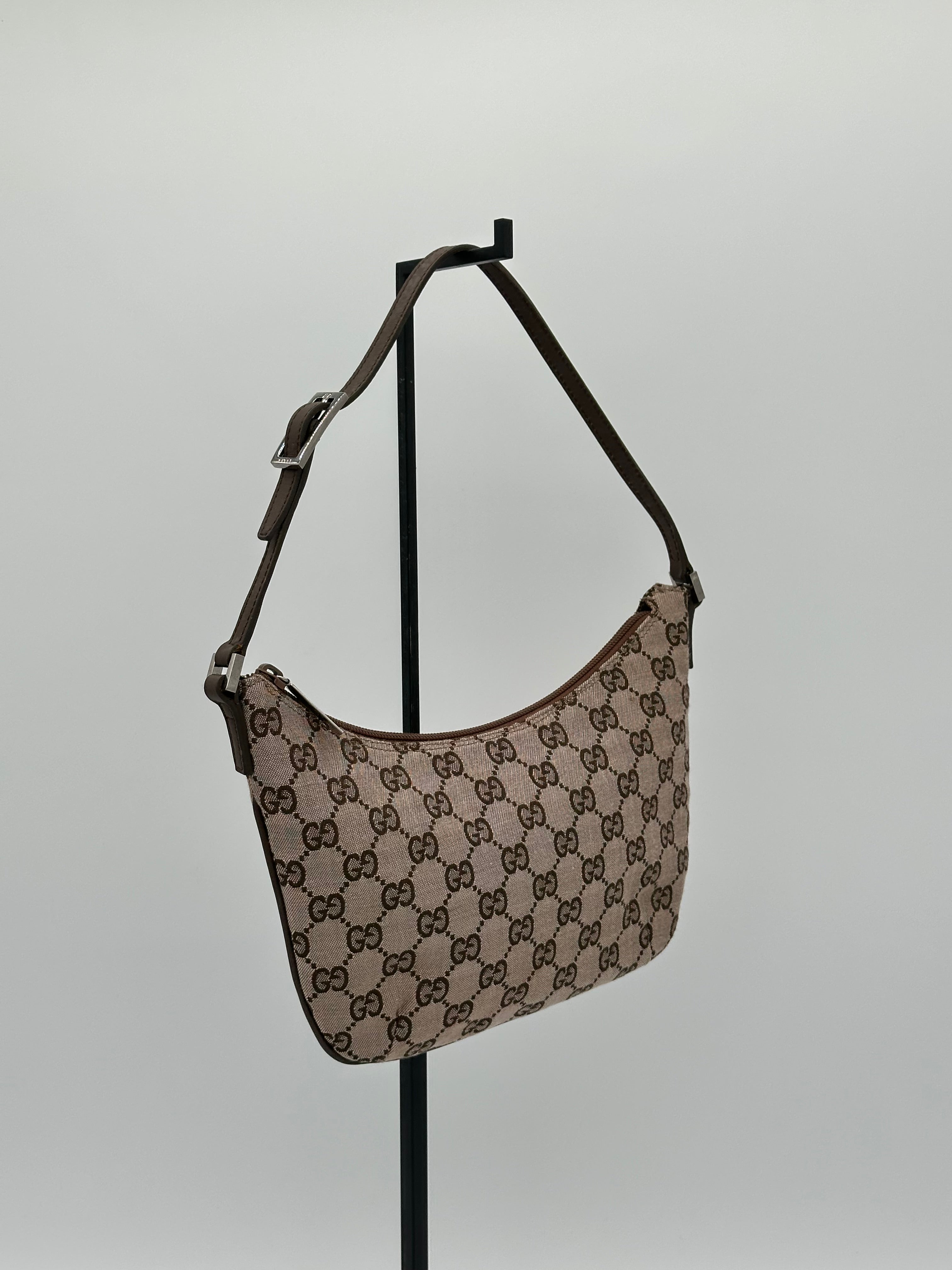 Gucci Canvas Baguette