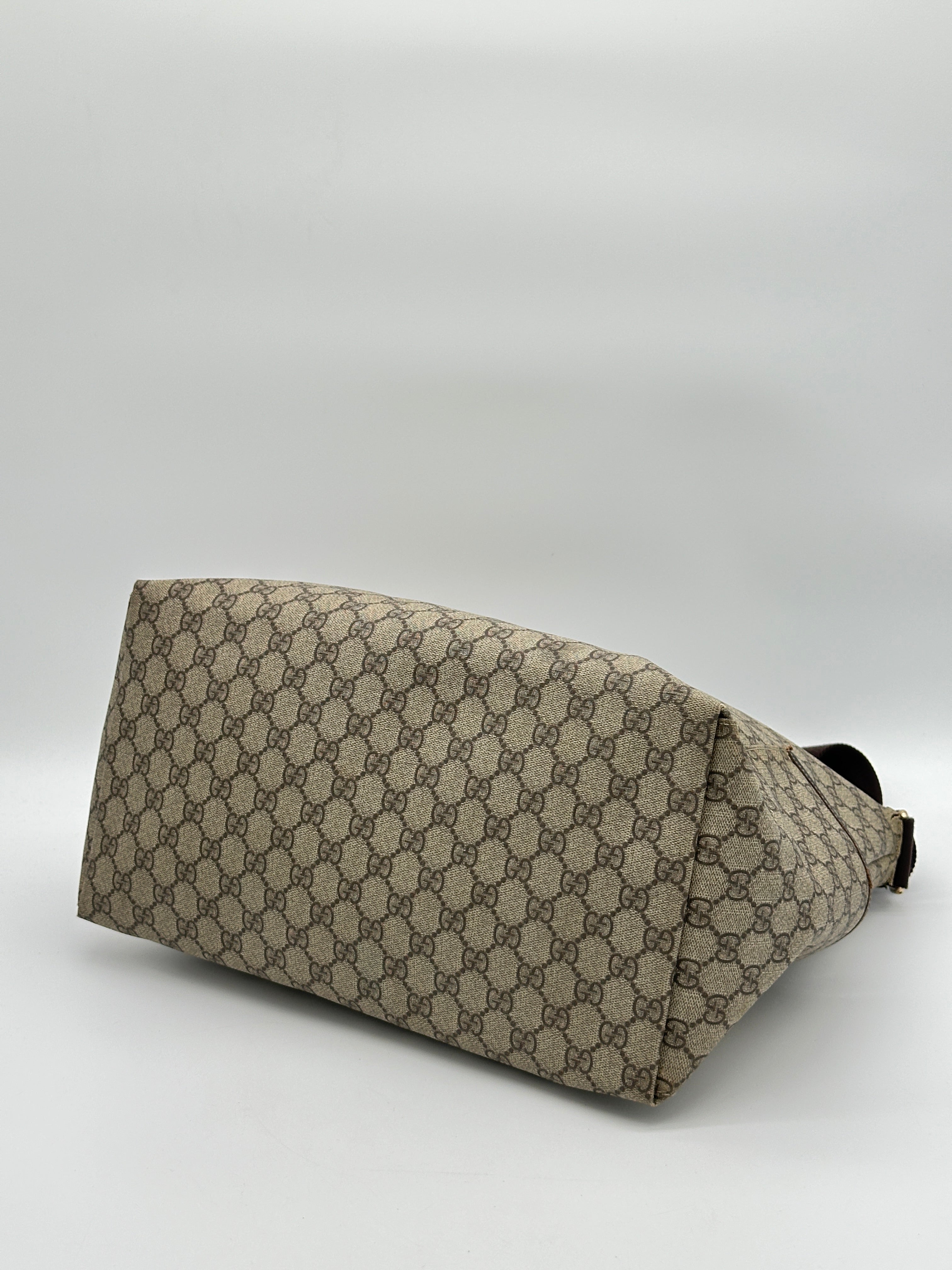 Gucci Canvas Diaper Bag