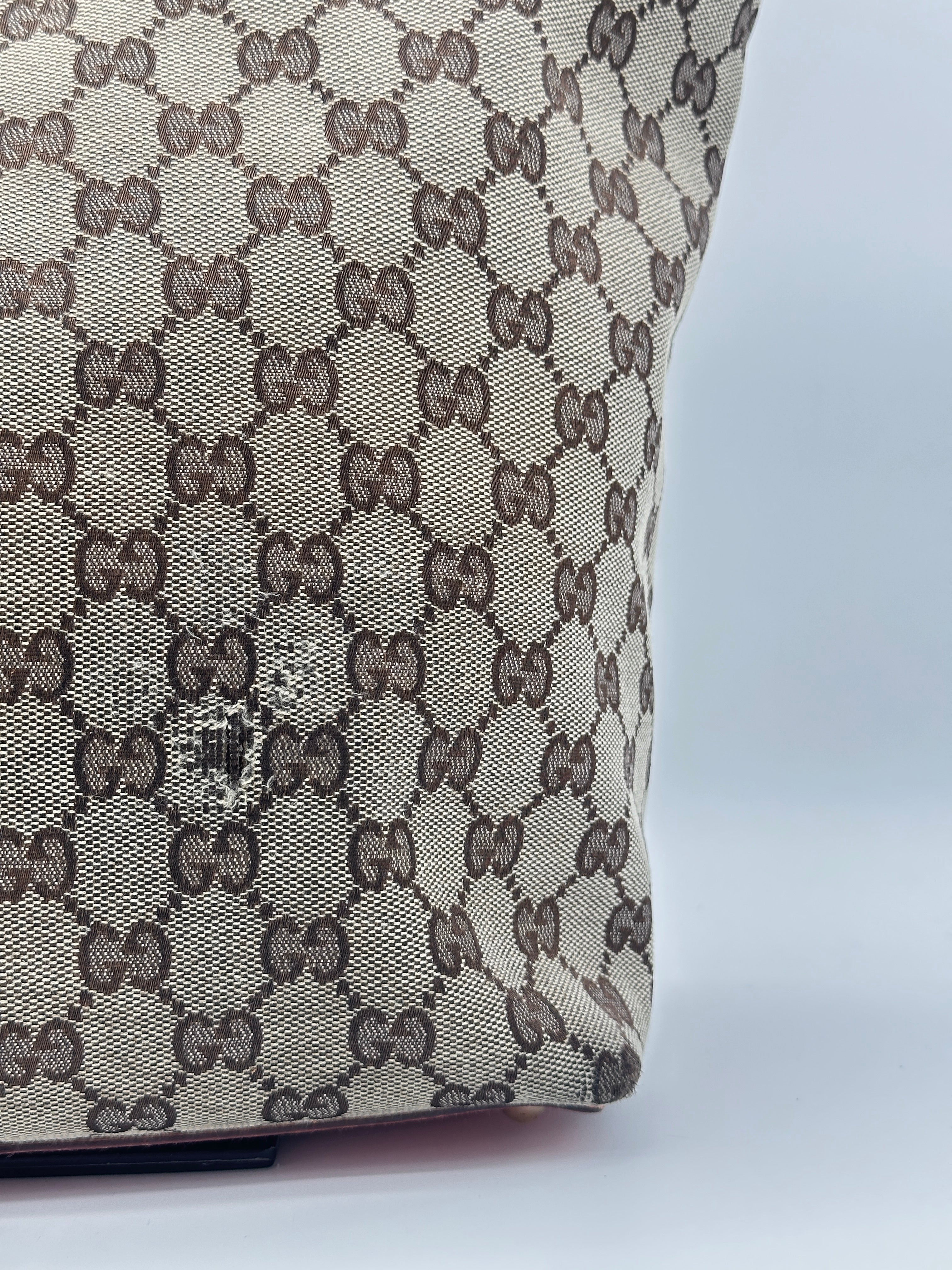 Gucci Eclipse Canvas Tote Bag