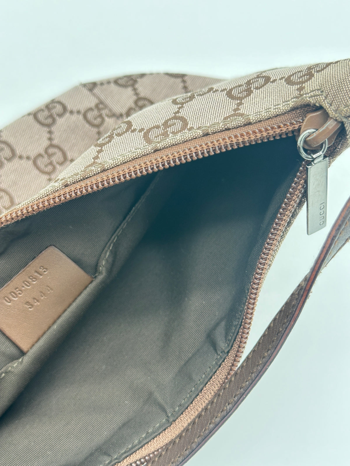 Gucci Canvas Baguette