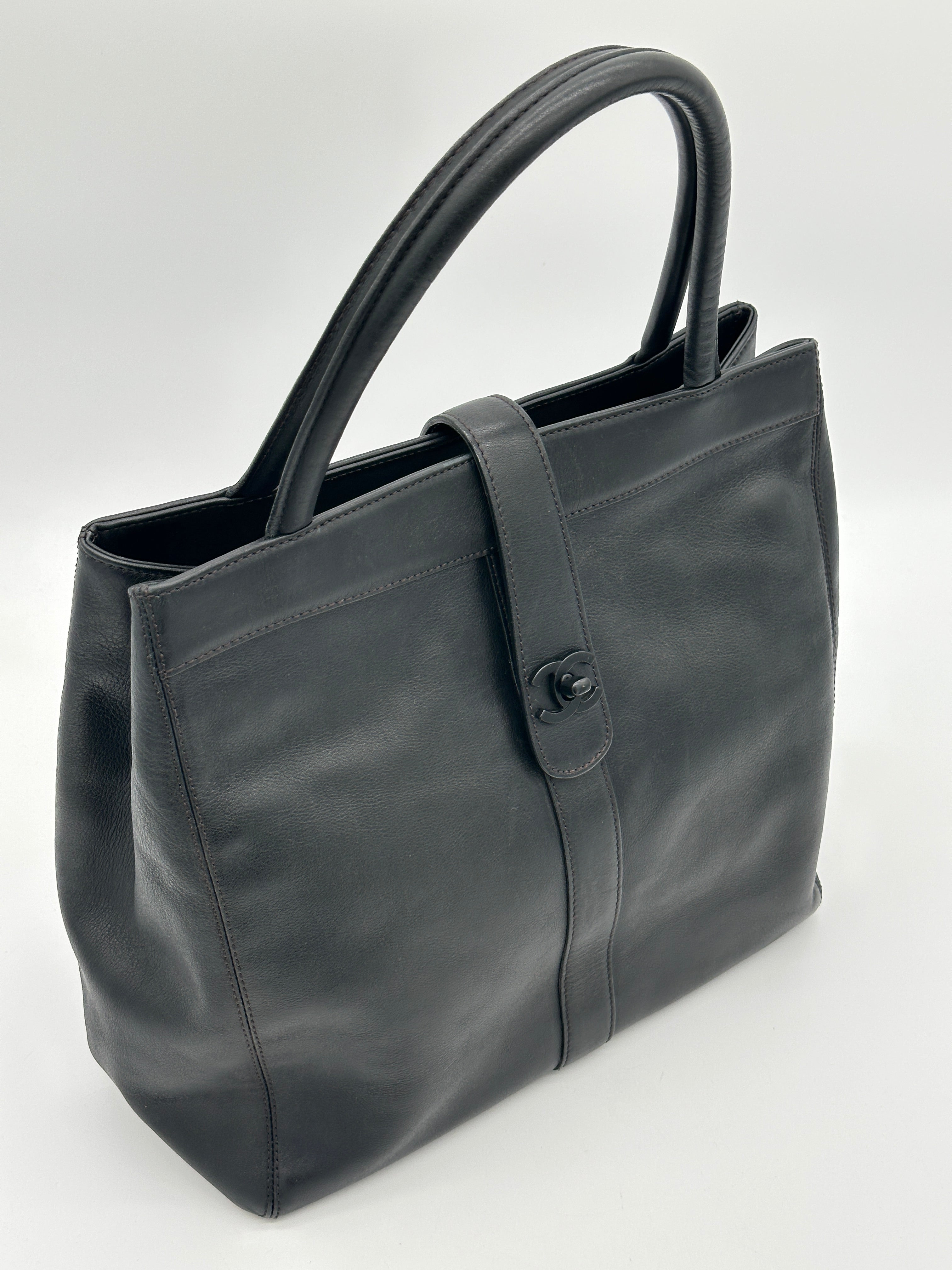 Chanel Turn Lock Tote Bag