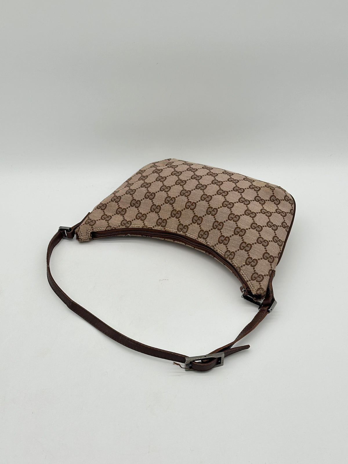 Gucci Canvas Baguette