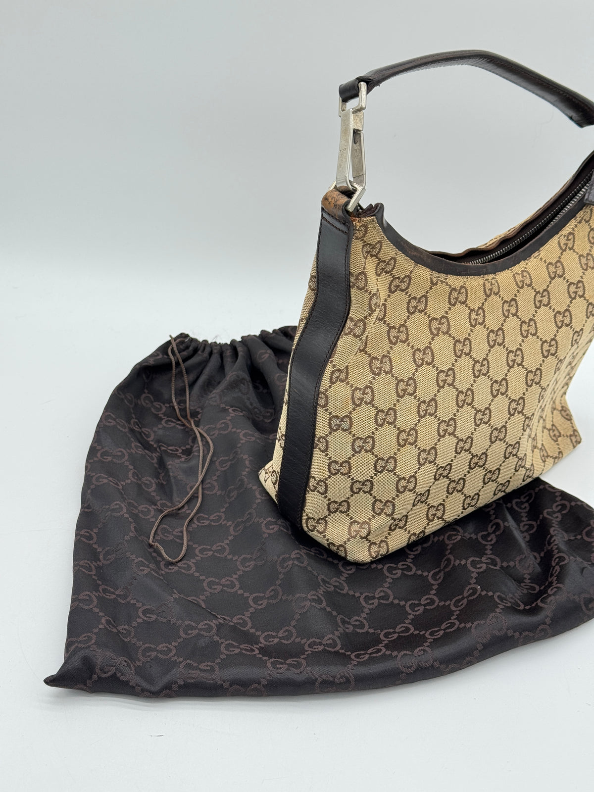 Gucci Canvas Hobo