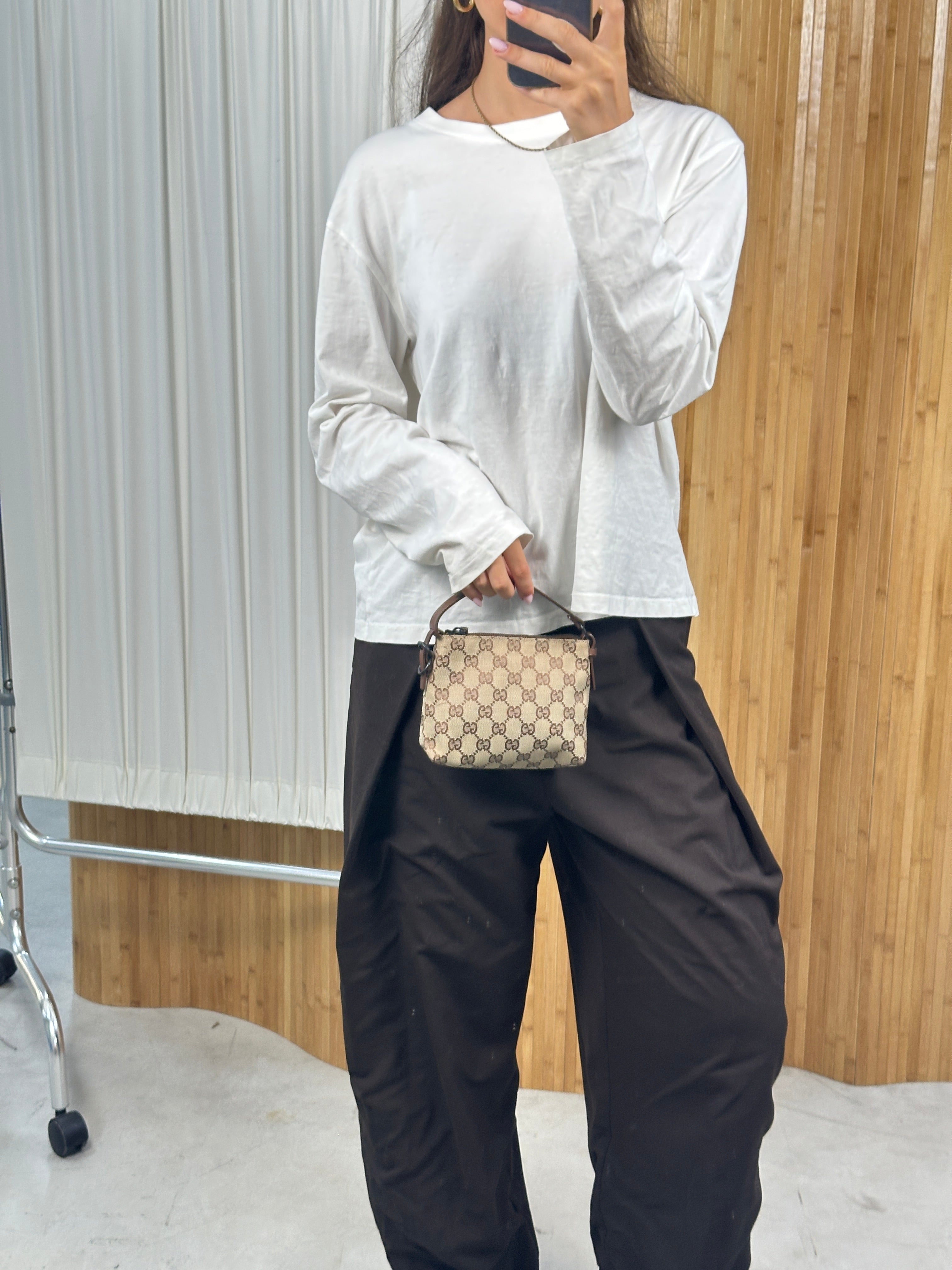 Gucci Square Canvas Pochette