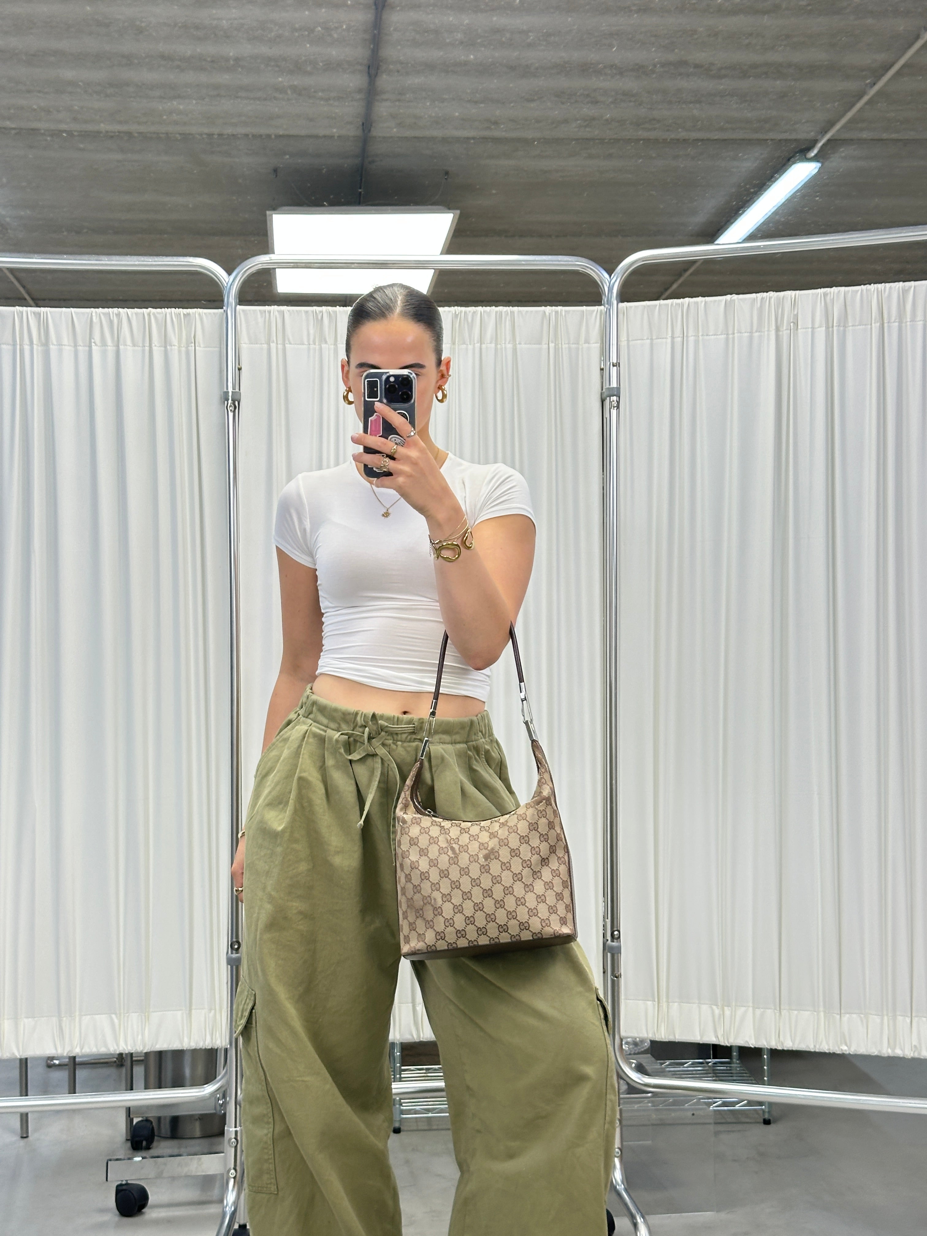 Gucci Clasp Hobo