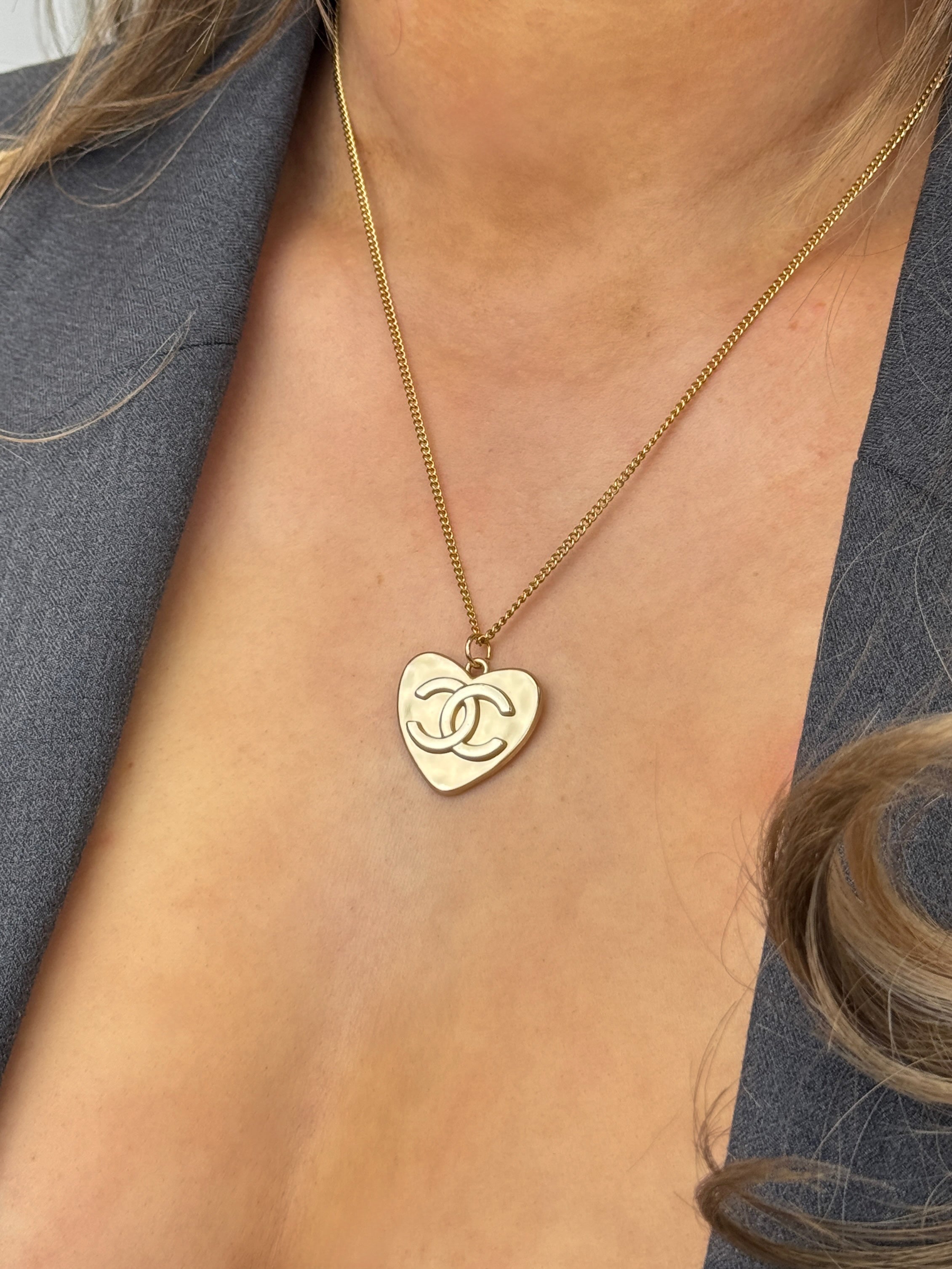Chanel Heart Necklace