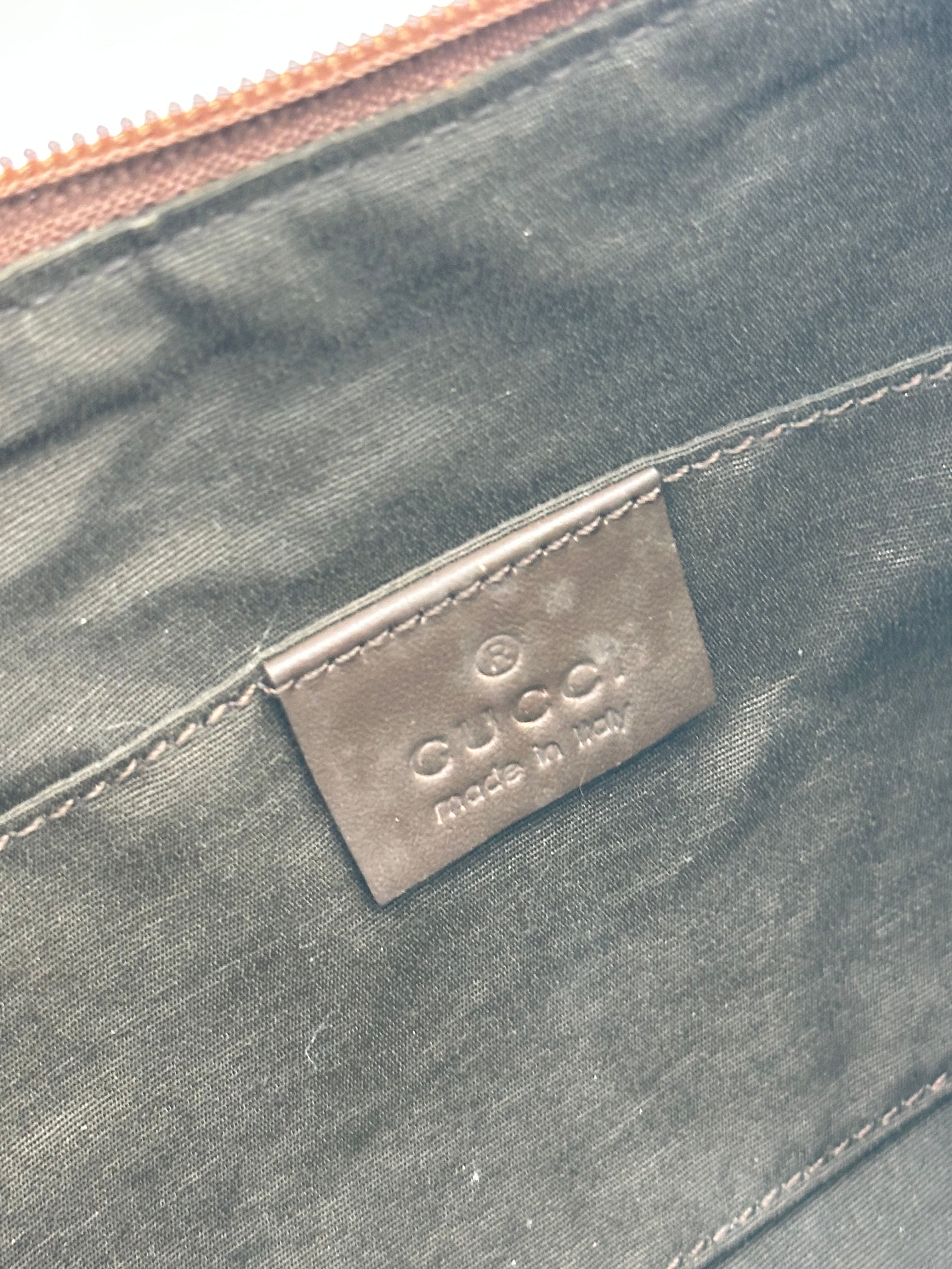Gucci Canvas Baguette