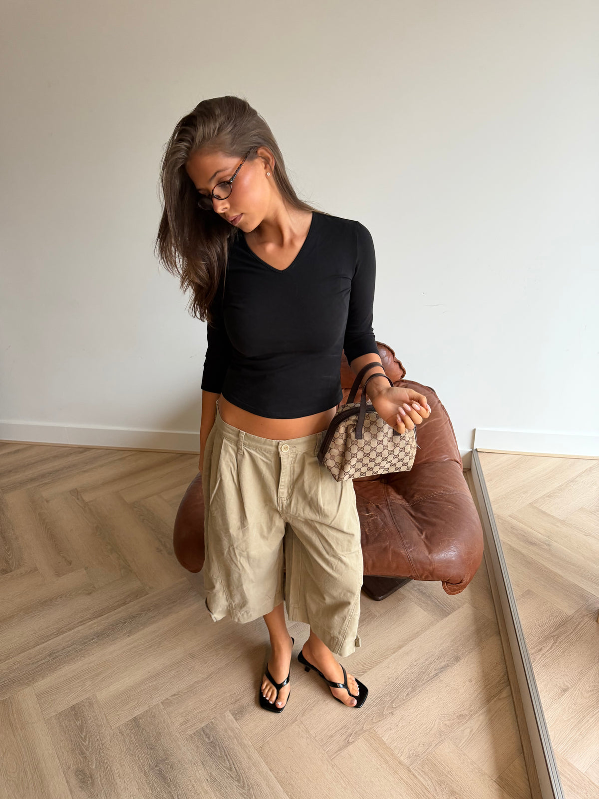 Gucci Mini Canvas Top Handle