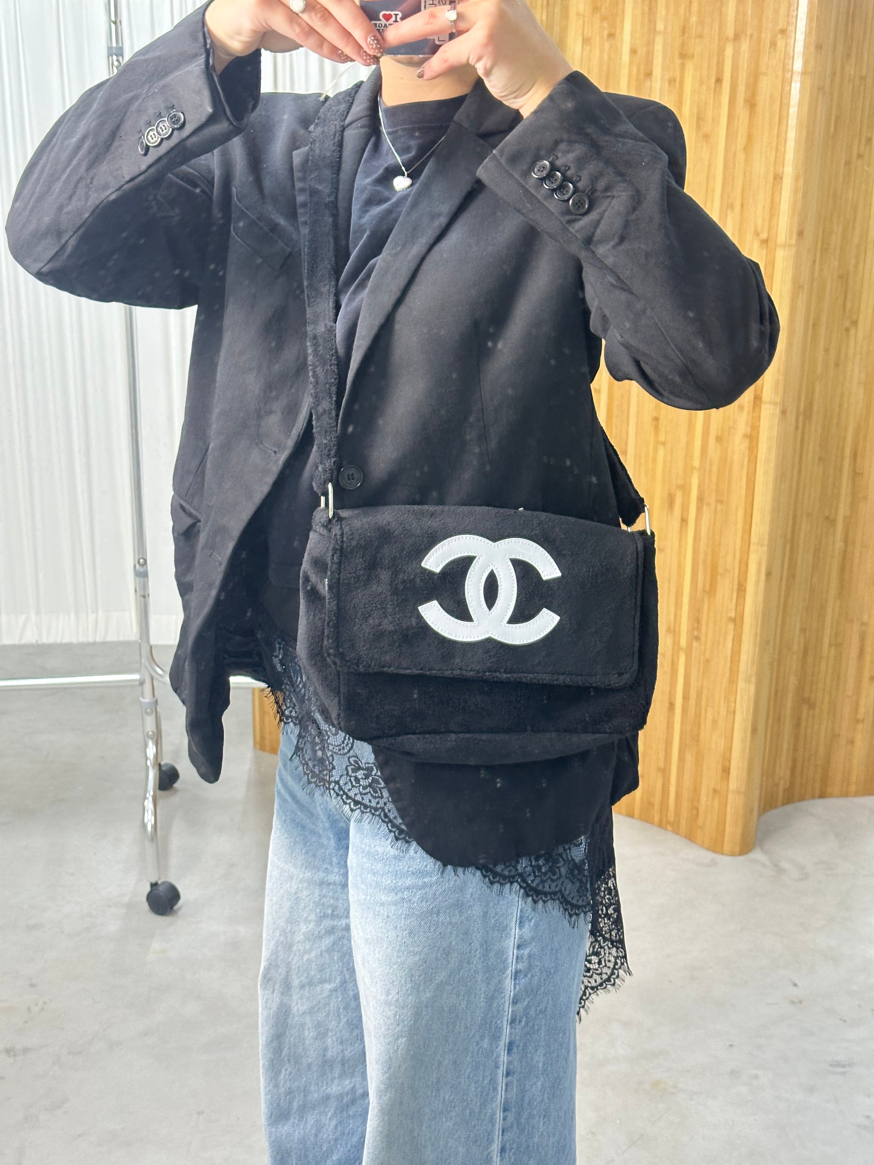 CHANEL PRÉCISION 黒 ショルダーバッグ Pre-loved Chanel Précision VIP Bag | Pepper Luxury Vintage