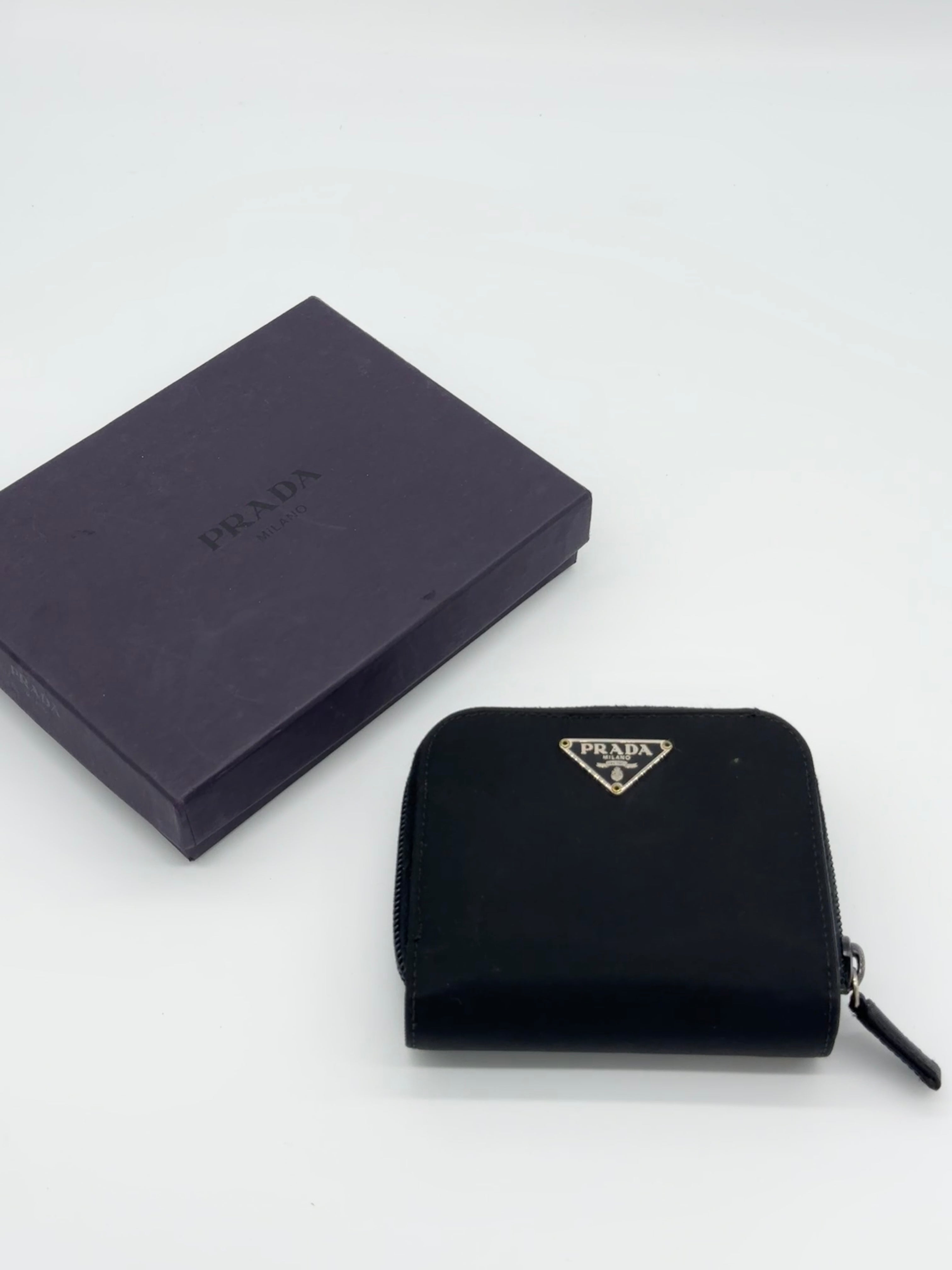 Prada Nylon Bifold Wallet