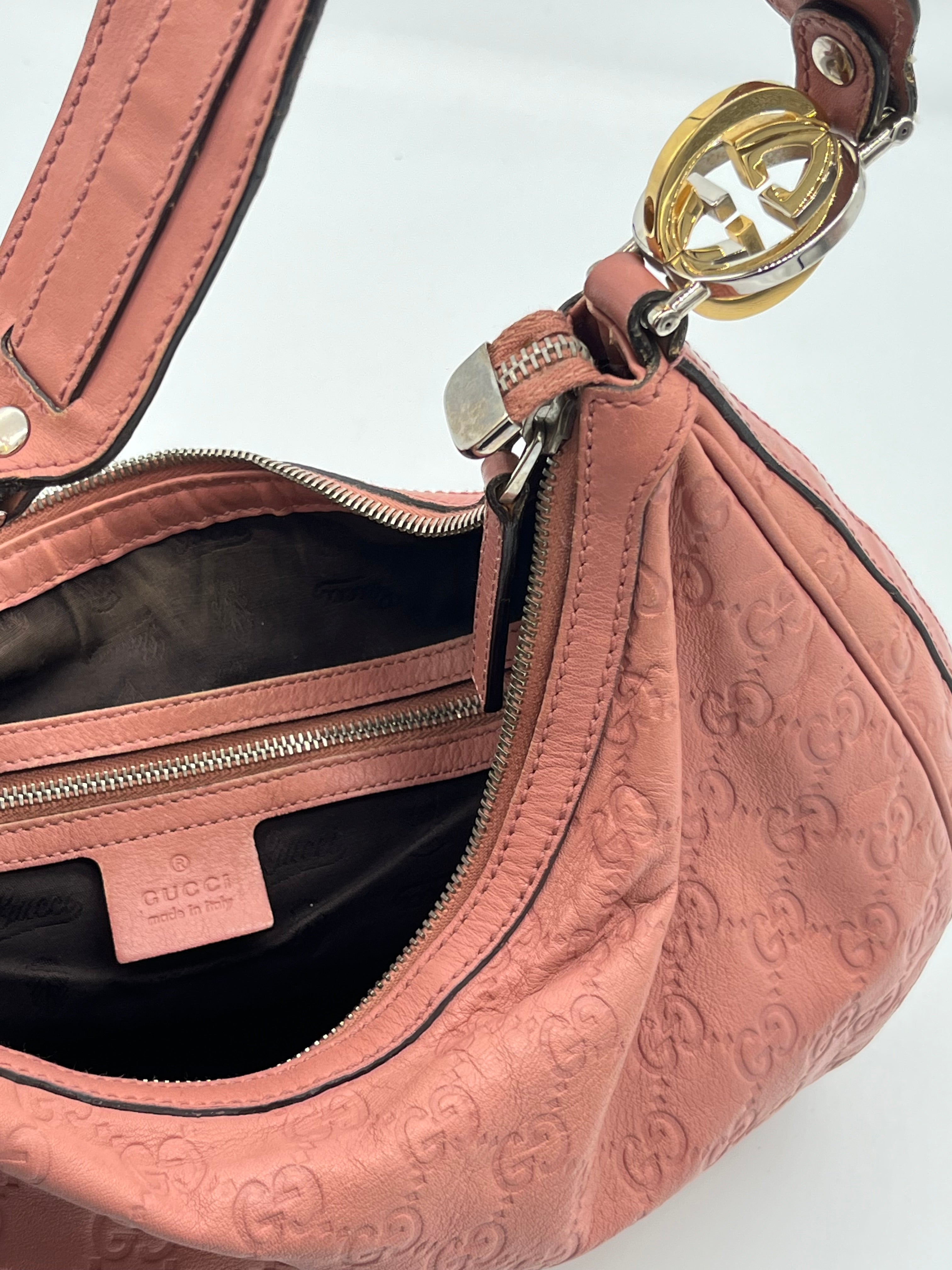 Gucci Shima Guccissima Hobo
