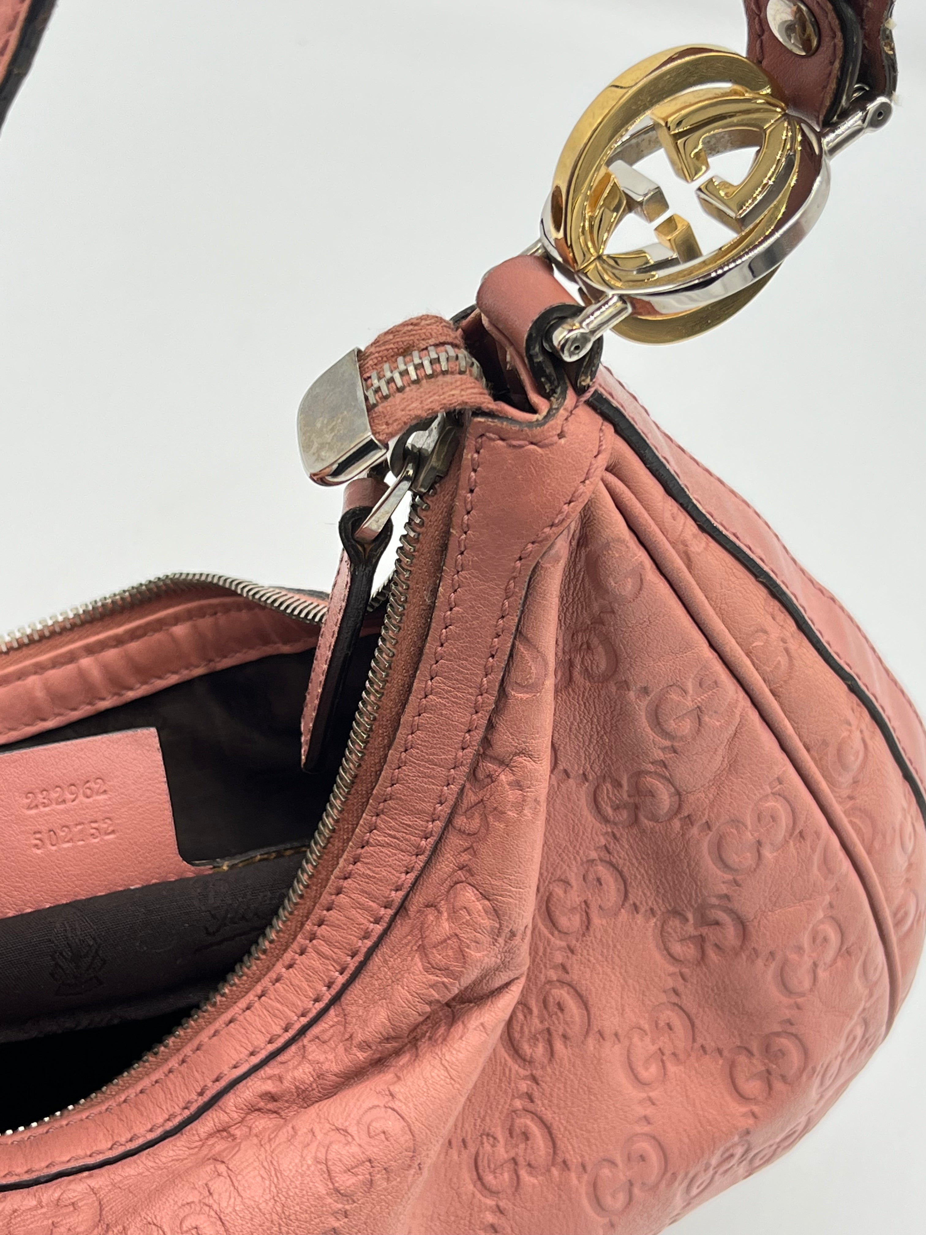 Gucci Shima Guccissima Hobo