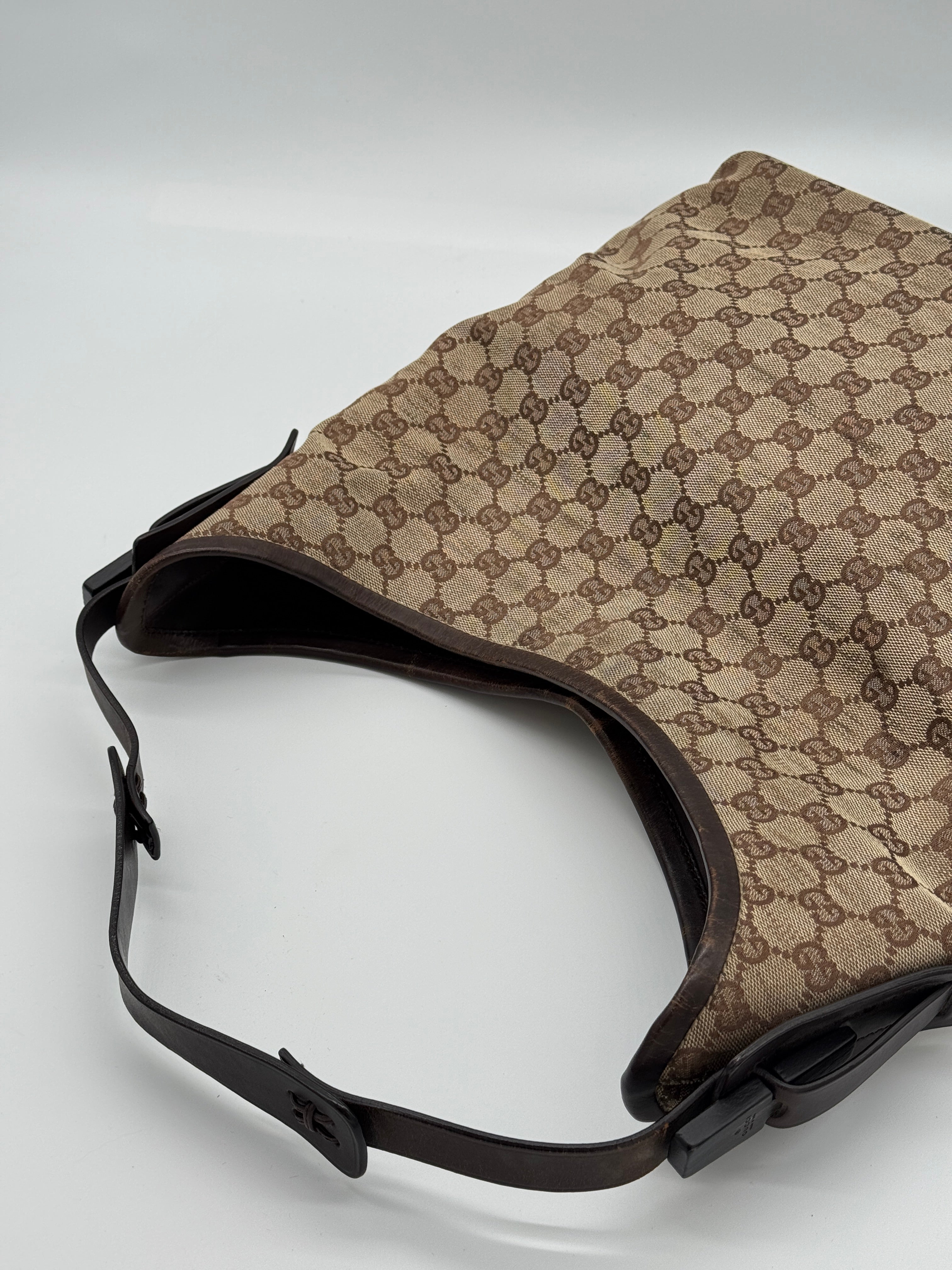 Gucci Canvas Hobo