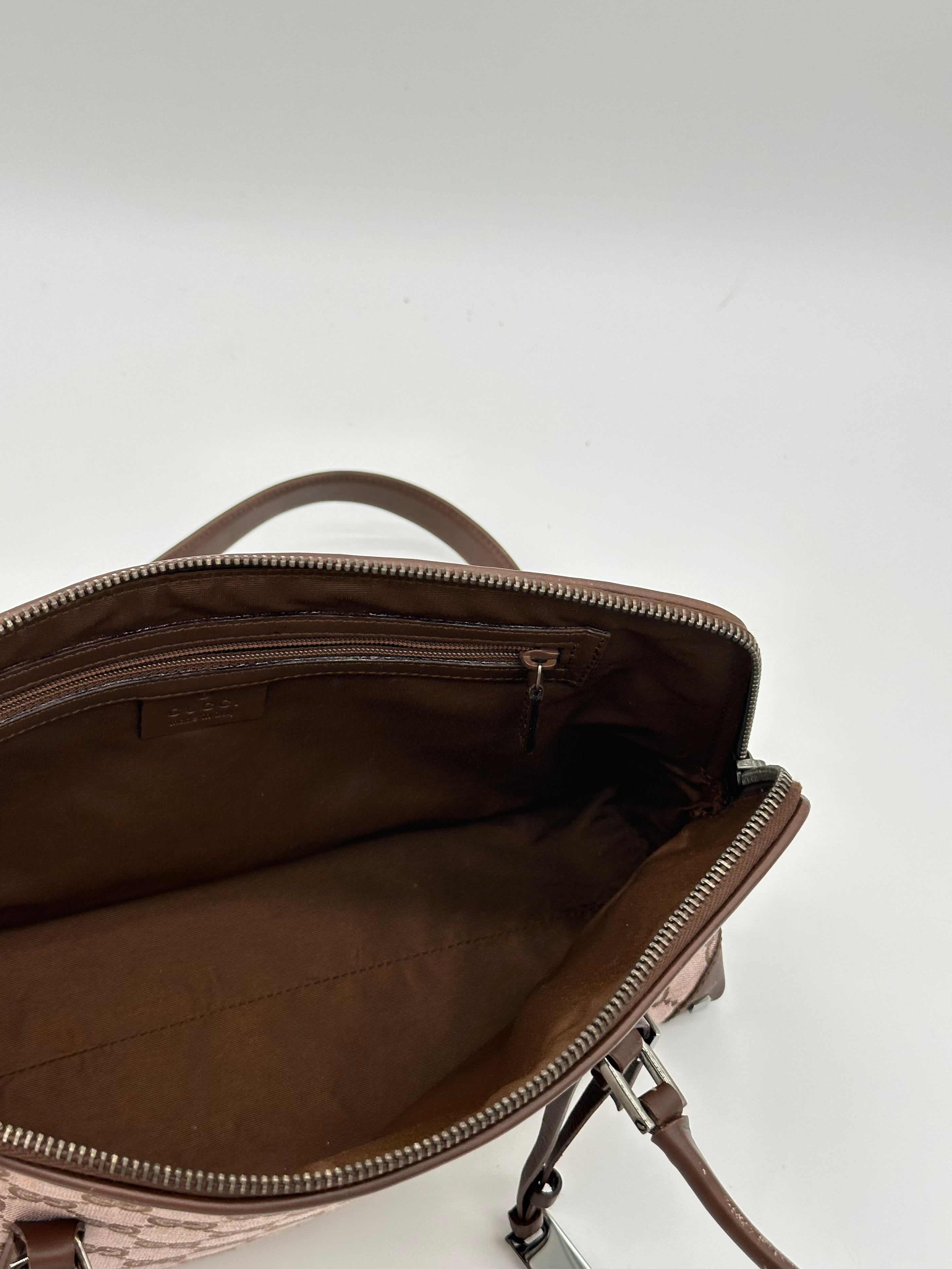Gucci Canvas Boston