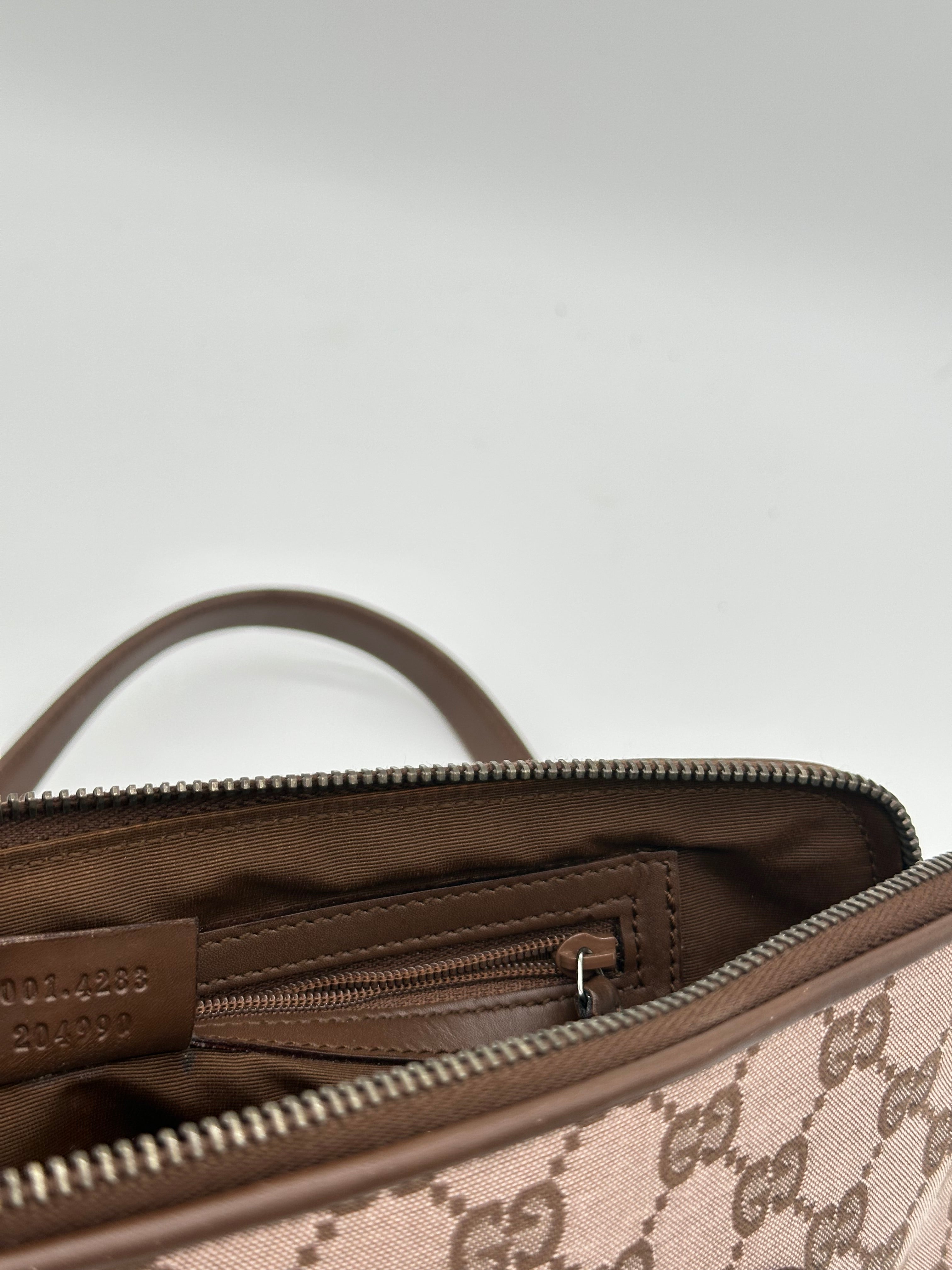 Gucci Canvas Boston