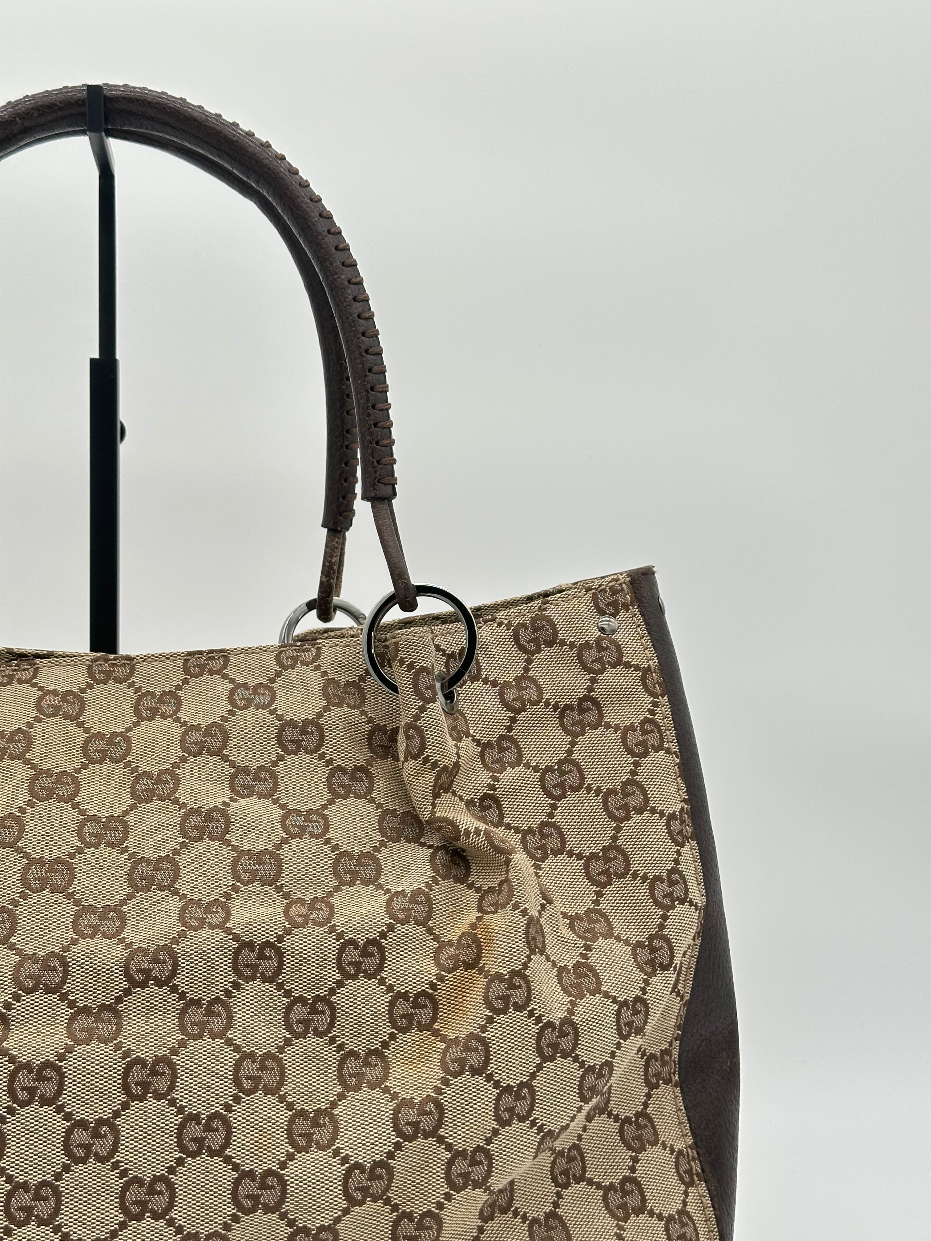 Gucci Canvas Tote Bag