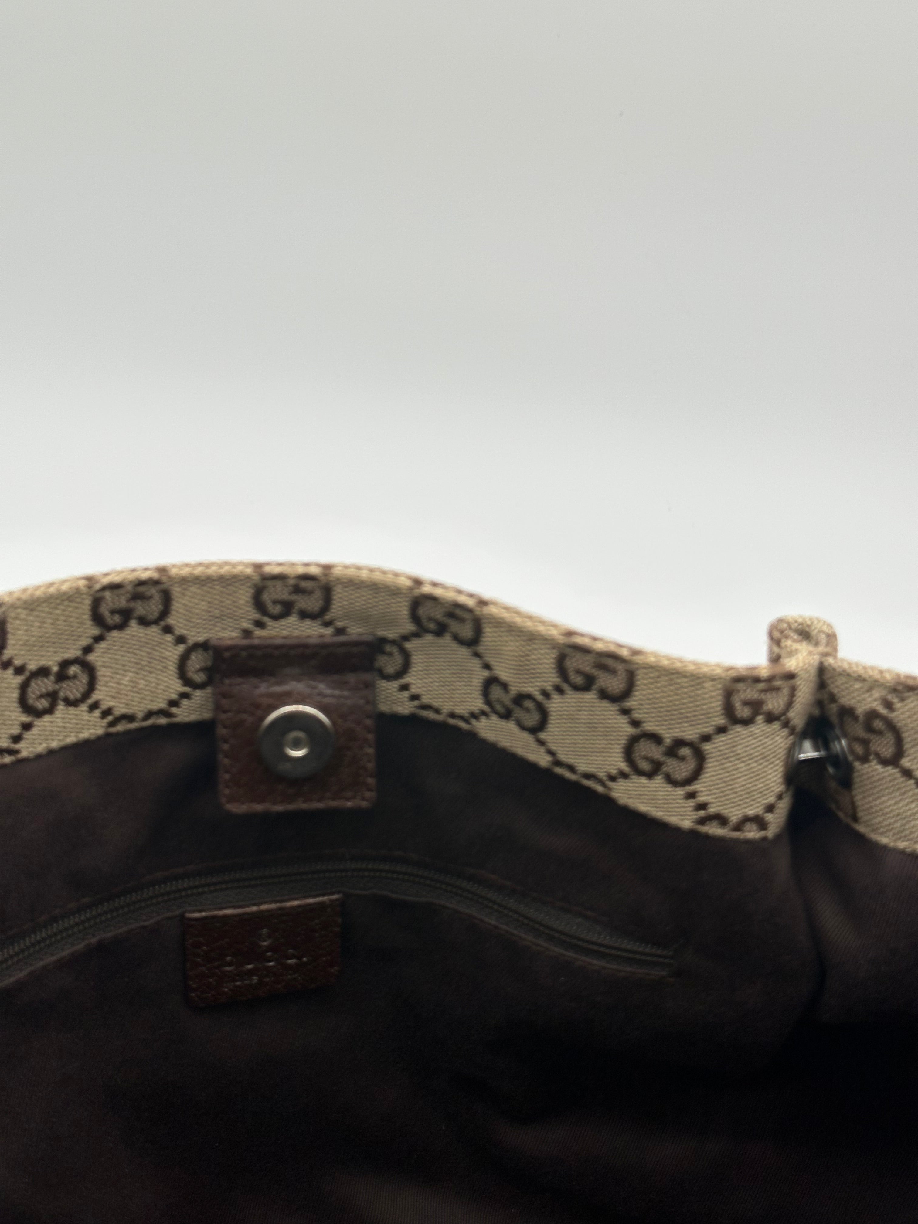 Gucci Canvas Tote Bag