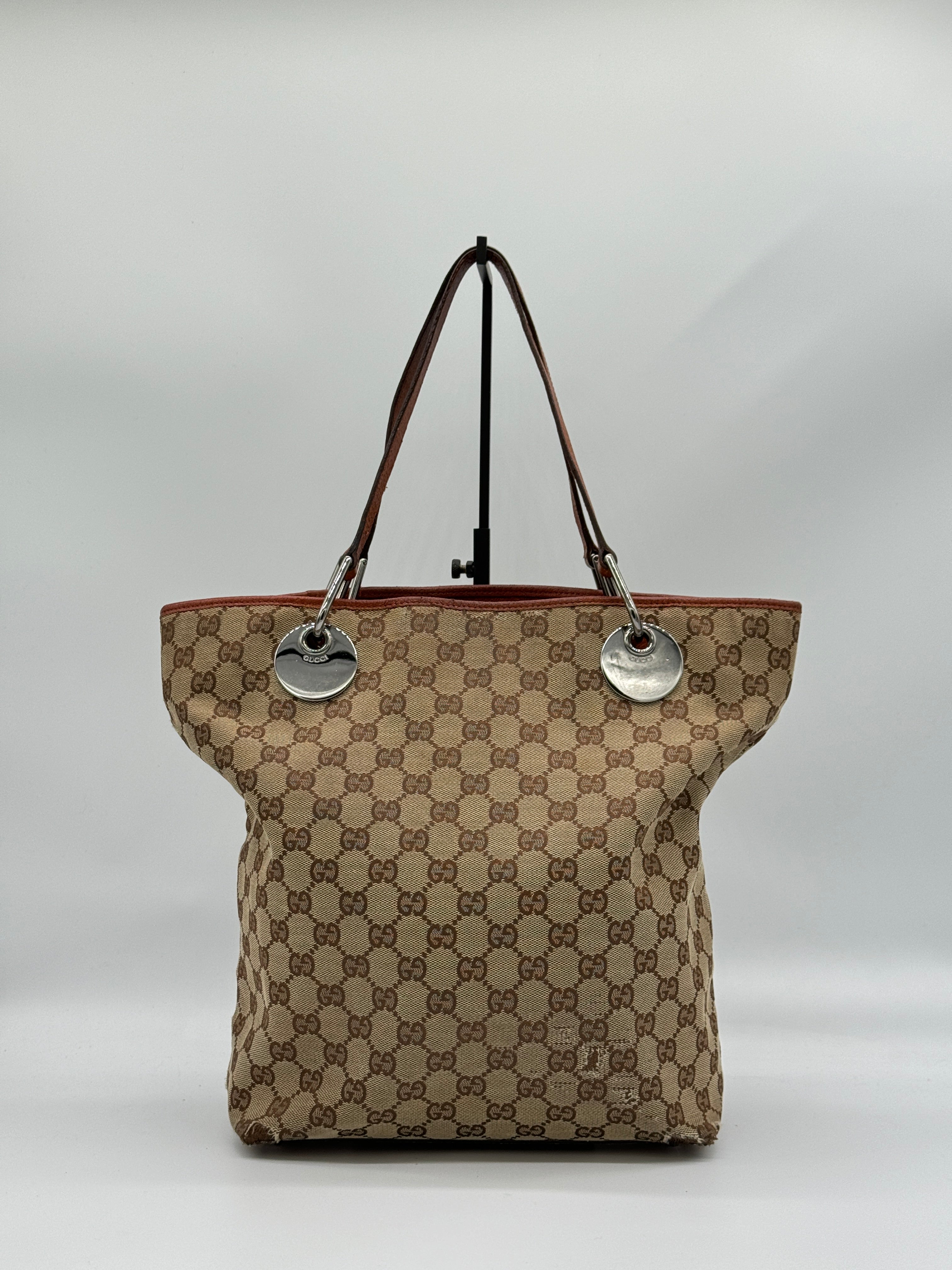 Gucci Canvas Tote Bag